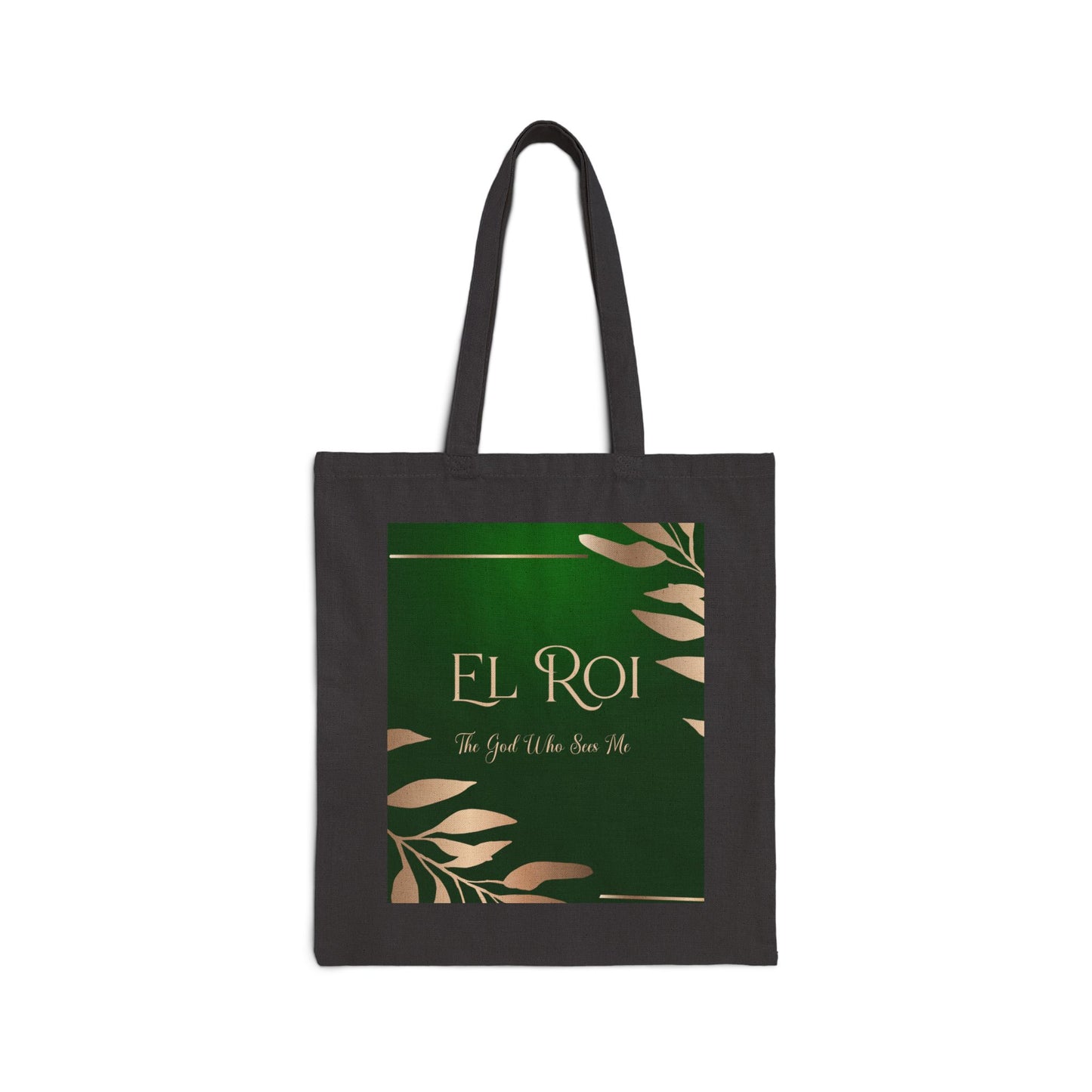 El Roi - (Emerald) Cotton Canvas Tote Bag