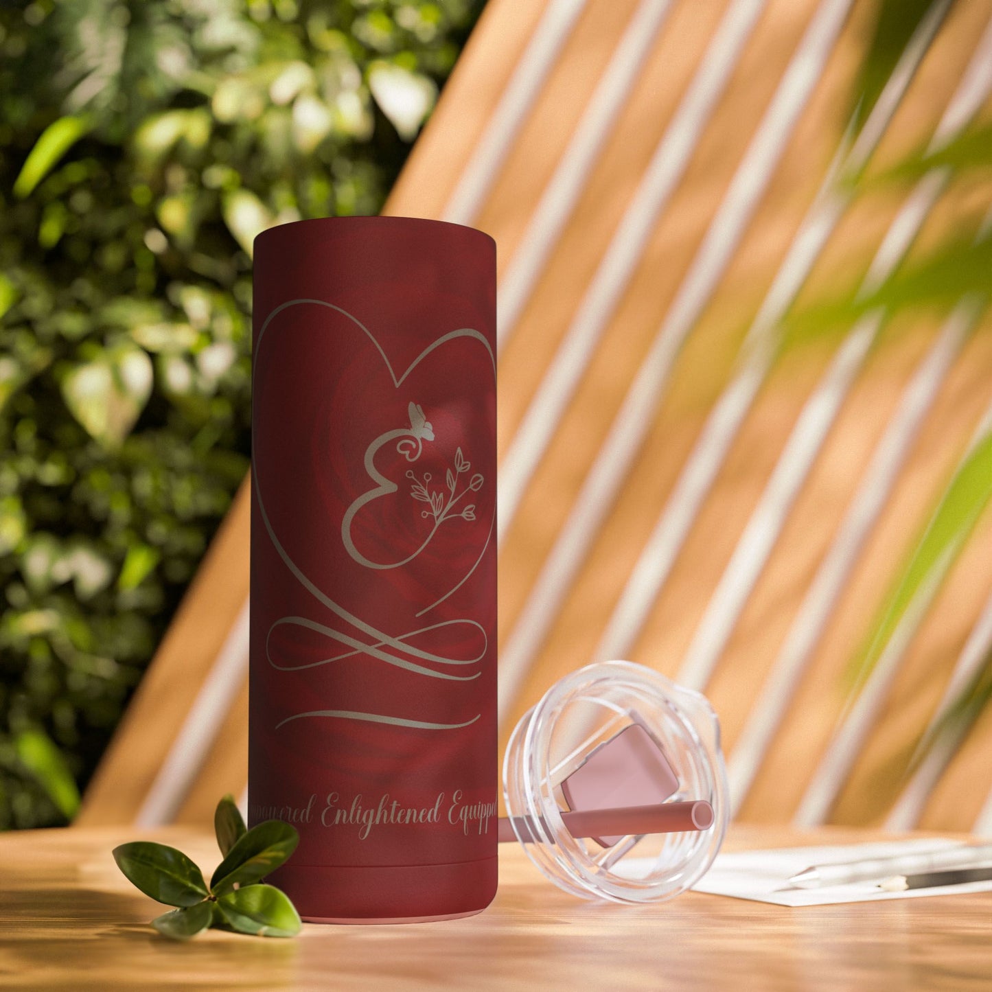 Empowered Skinny Matte Tumbler, 20oz