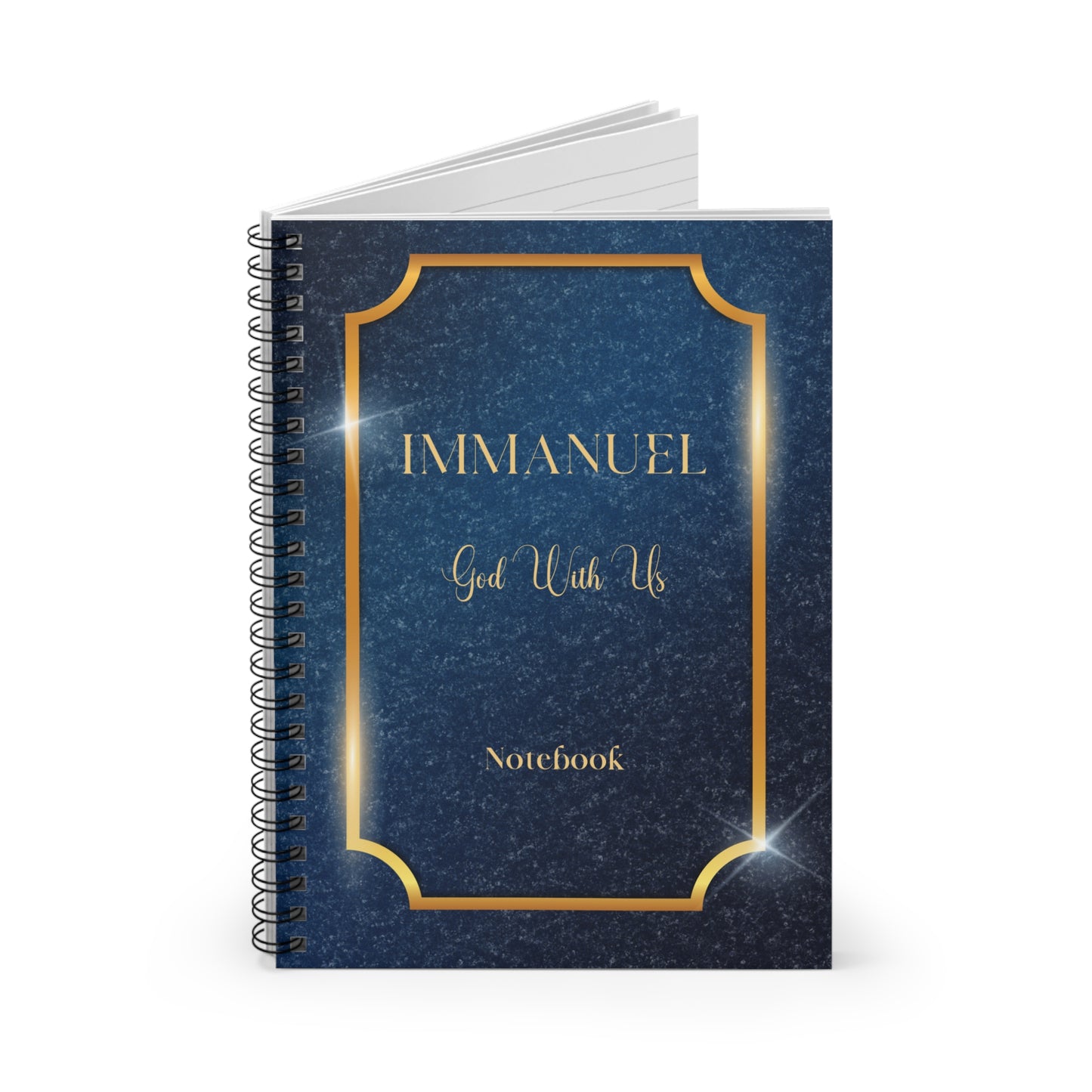 Immanuel Spiral Notebook - Ruled Line