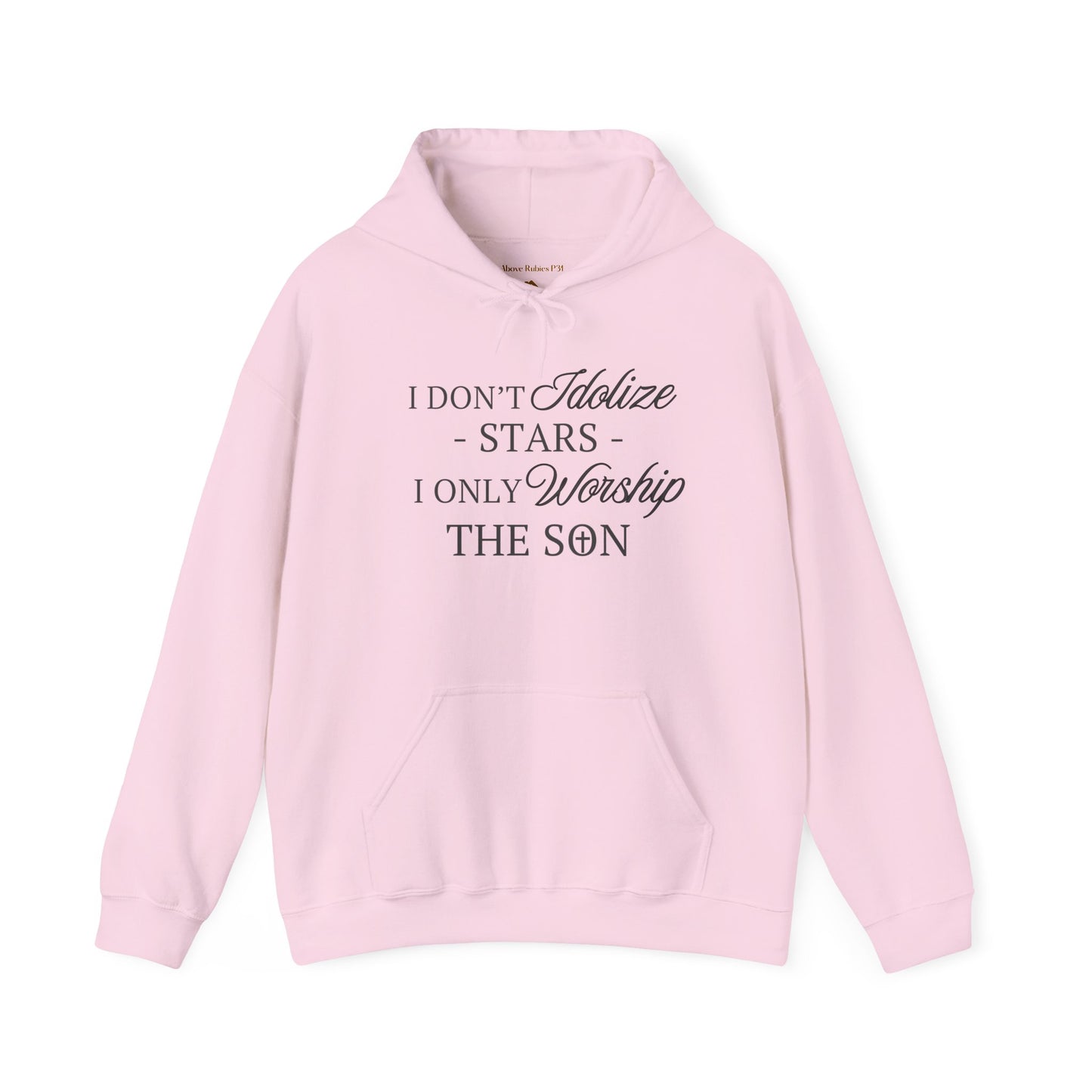 The Son (black print) Unisex Heavy Blend™ Hooded Sweatshirt