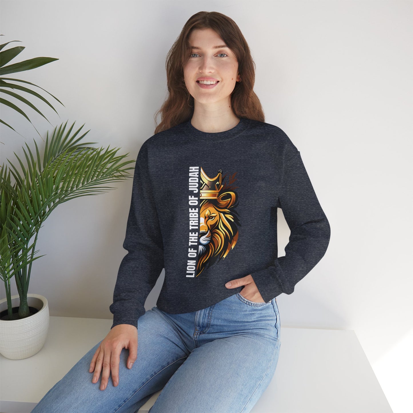 Tribe of Judah Unisex Heavy Blend™ Crewneck Sweatshirt