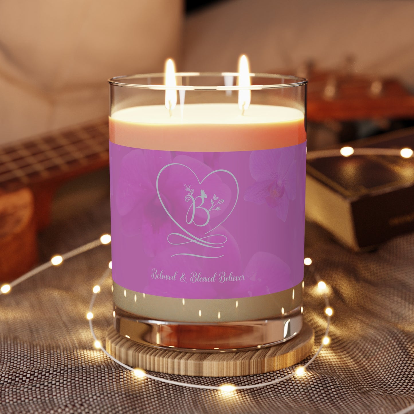 Beloved Scented Candle - Full Glass, 11oz