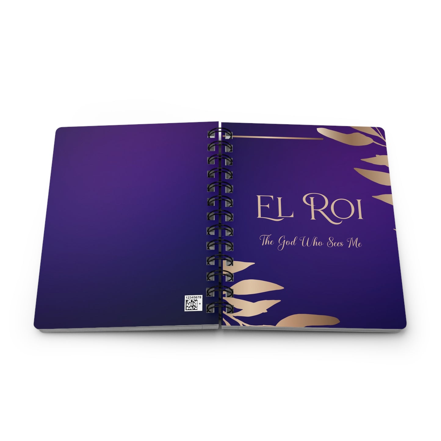 El Roi (Amethyst) Spiral Bound Journal