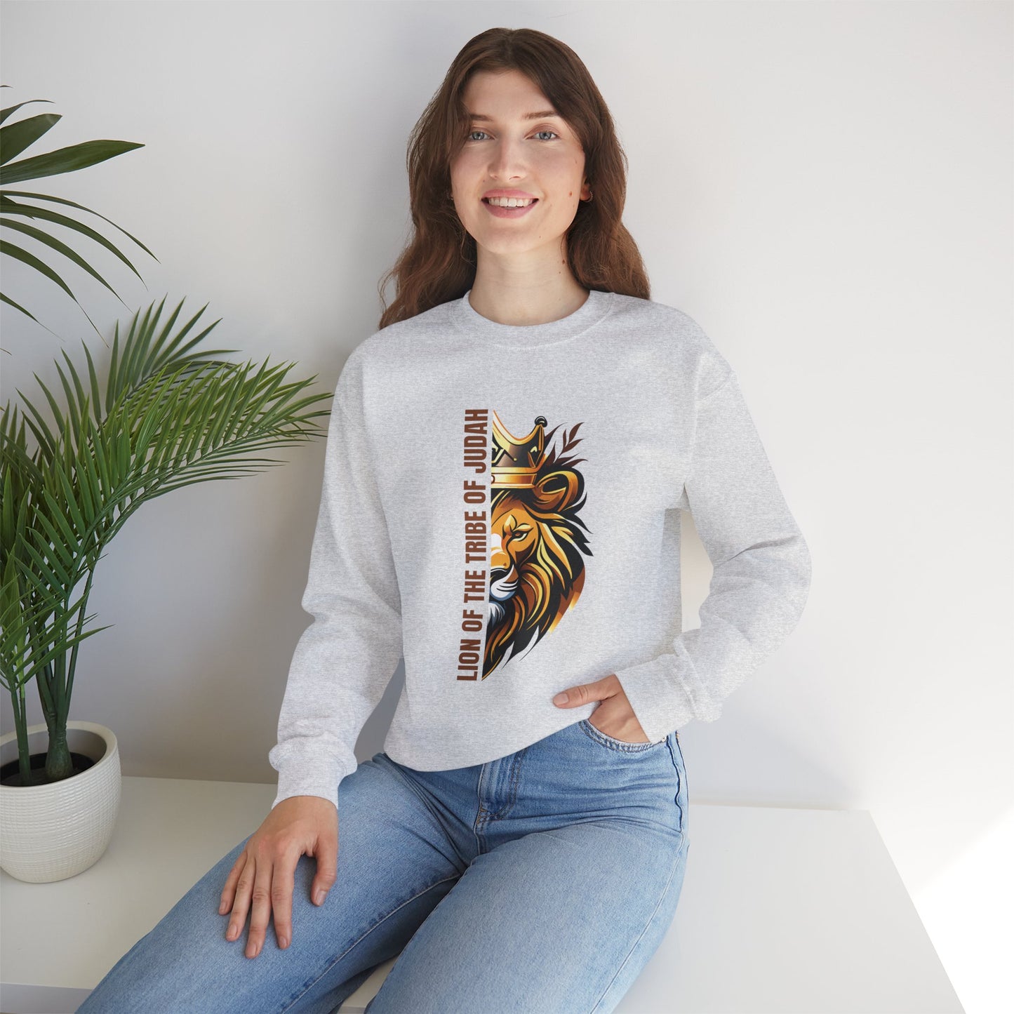 Tribe of Judah 2 Unisex Heavy Blend™ Crewneck Sweatshirt