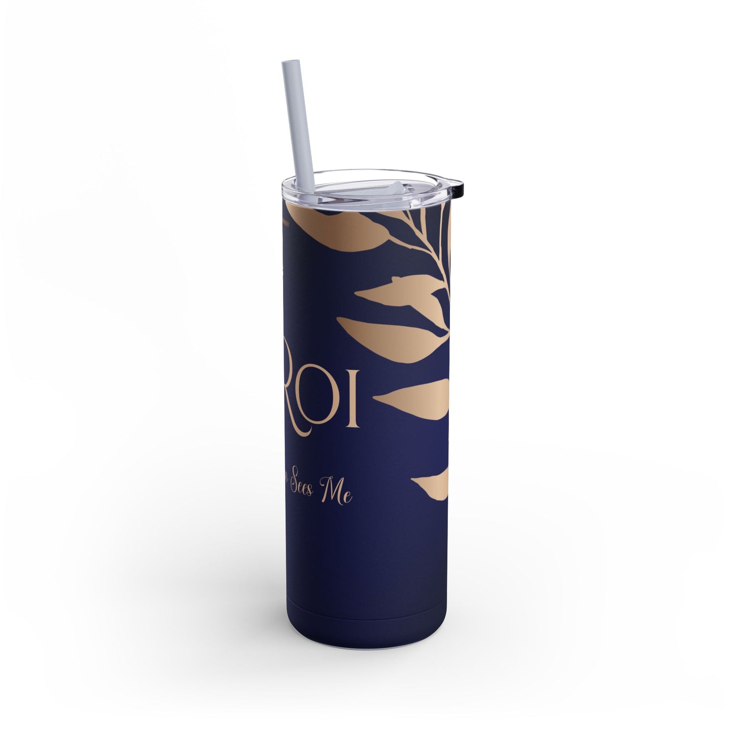 El Roi (Sapphire) Maars Maker Skinny Matte Tumbler, 20oz