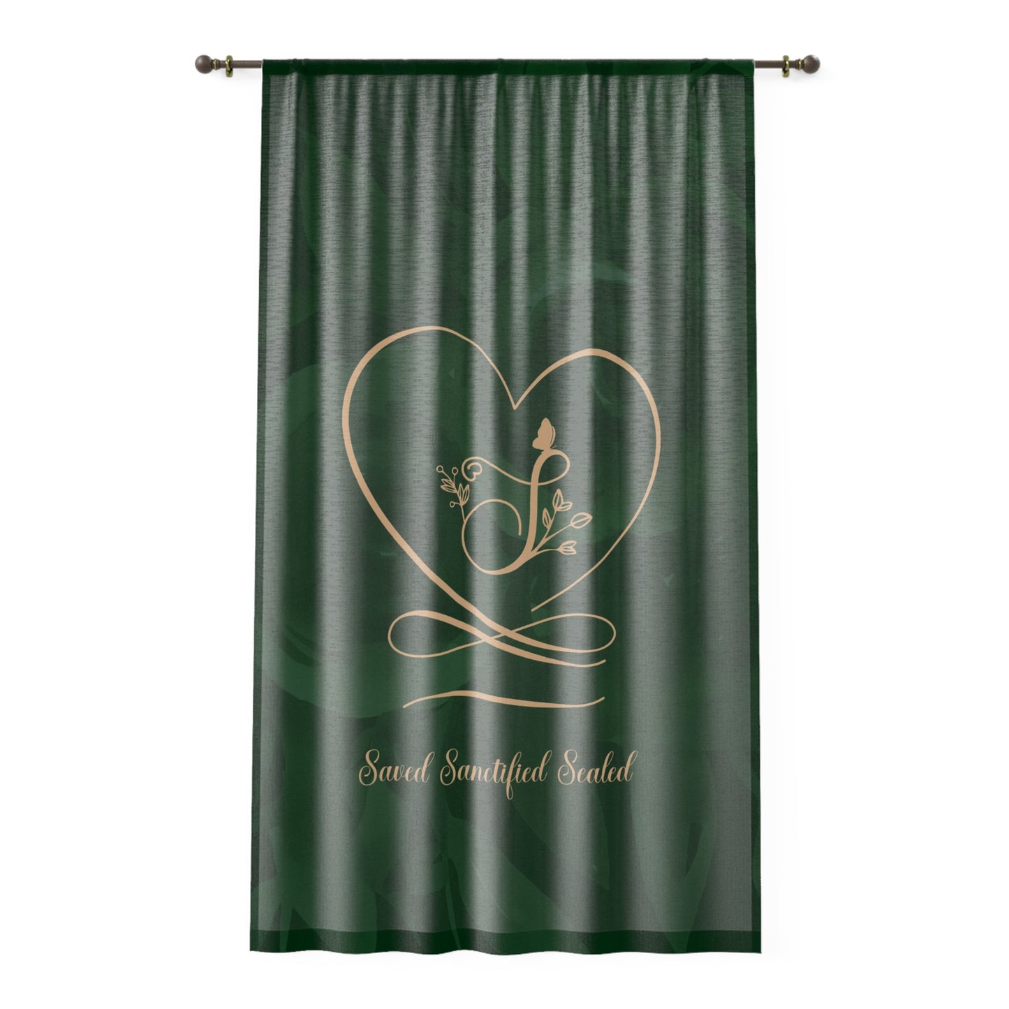 Saved Sheer Window Curtain
