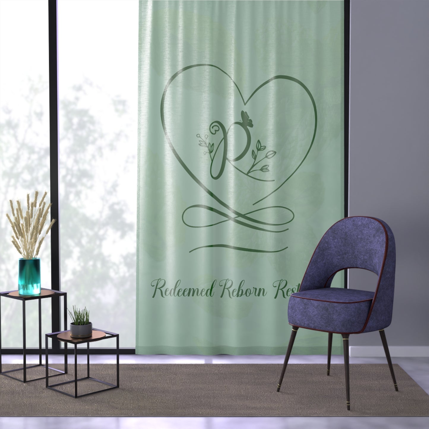 Redeemed 2 Sheer Window Curtain