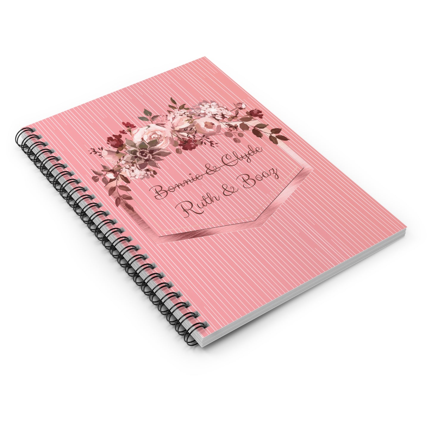 Spiral Notebook - Ruth and Boaz - Ruled Line