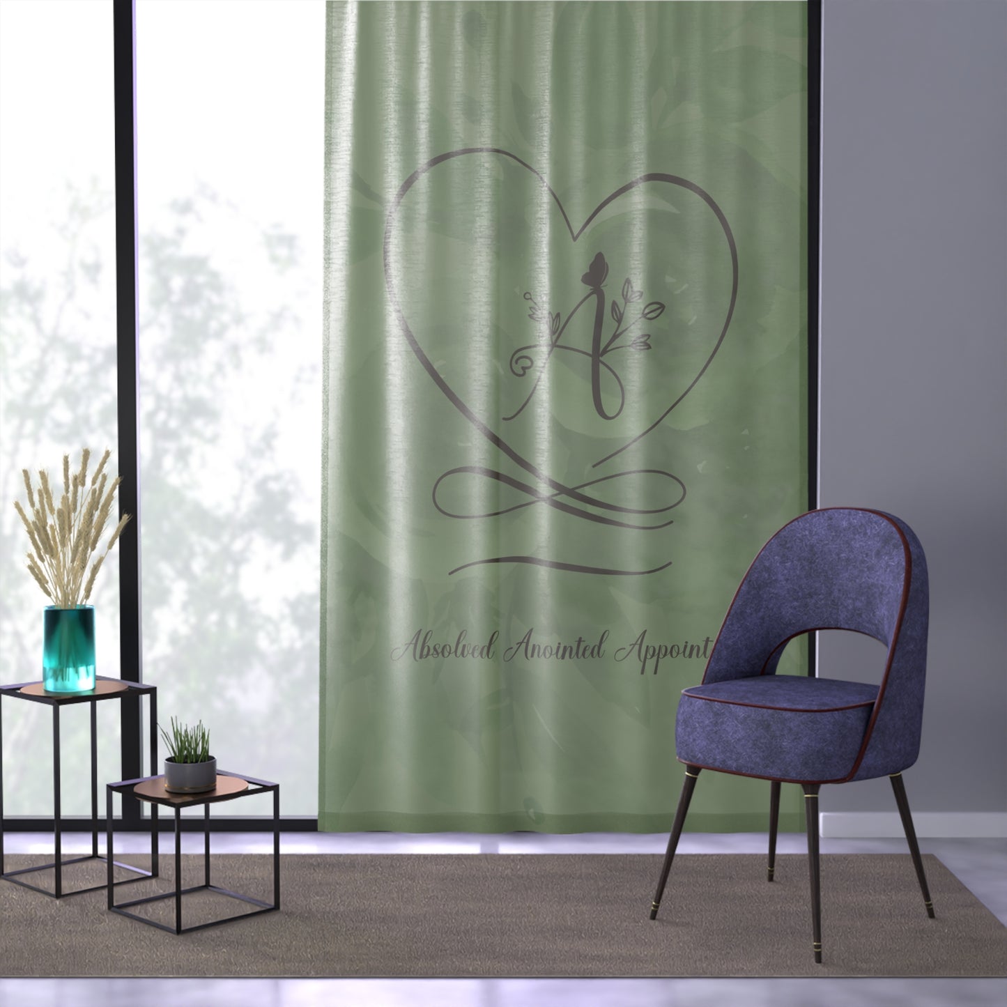 Anointed Sheer Window Curtain