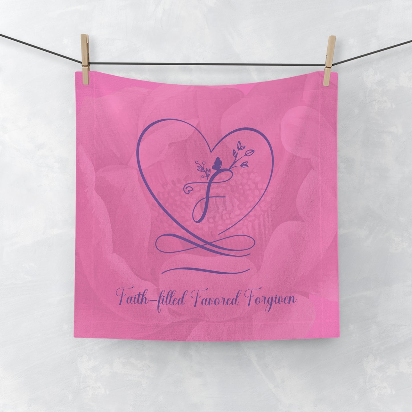 Favored Face Towel