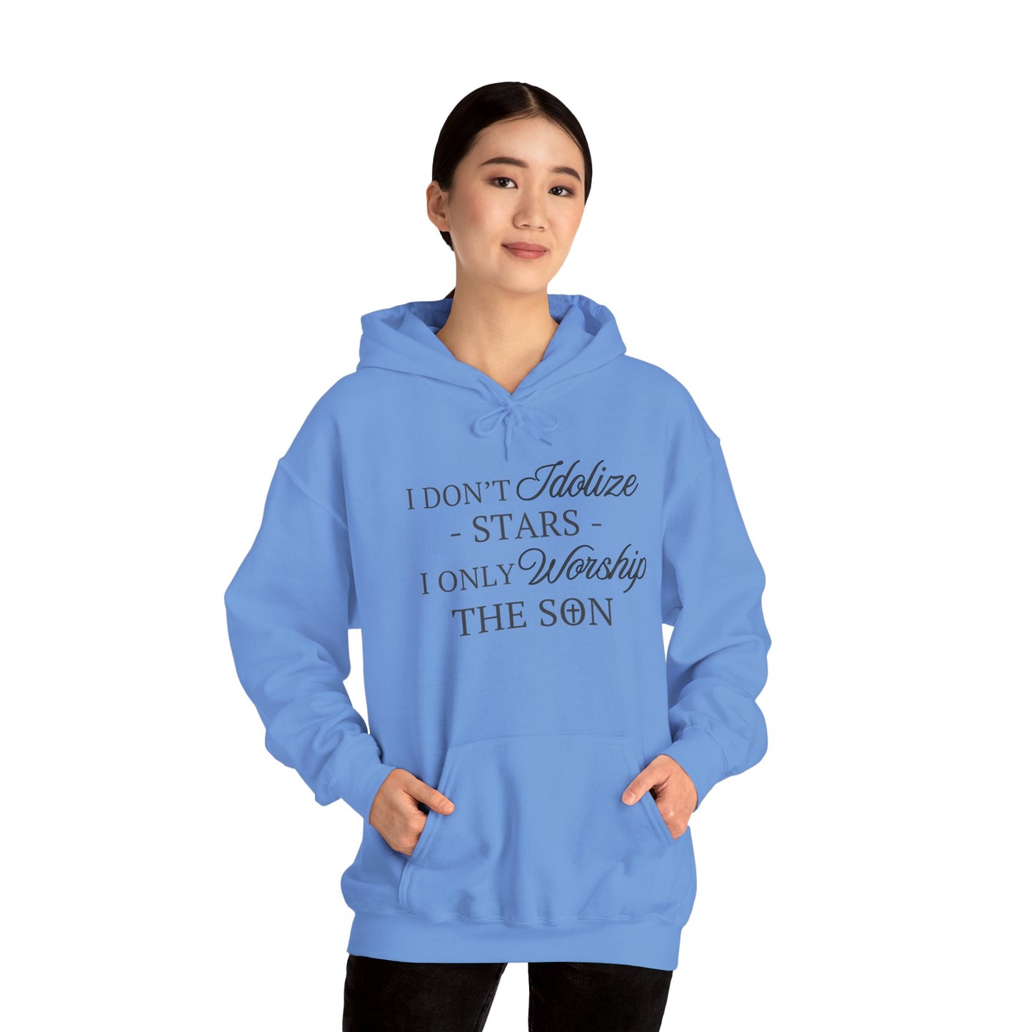 The Son (black print) Unisex Heavy Blend™ Hooded Sweatshirt