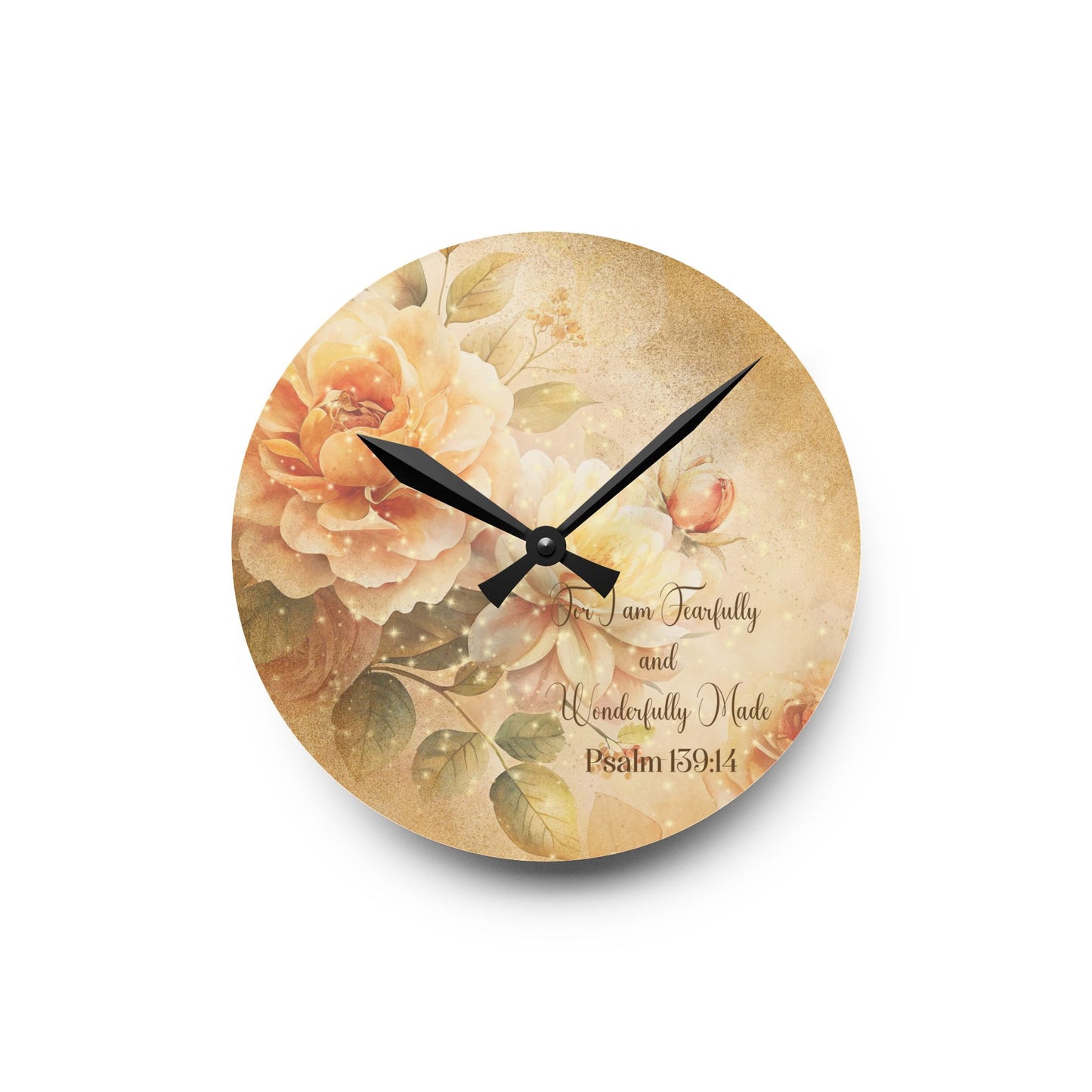 Fearfully Made Acrylic Wall Clock