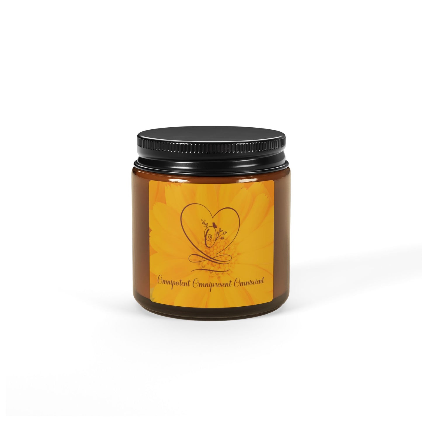 Omnipotent Soy Candle (Multi-Size, Amber Jar)
