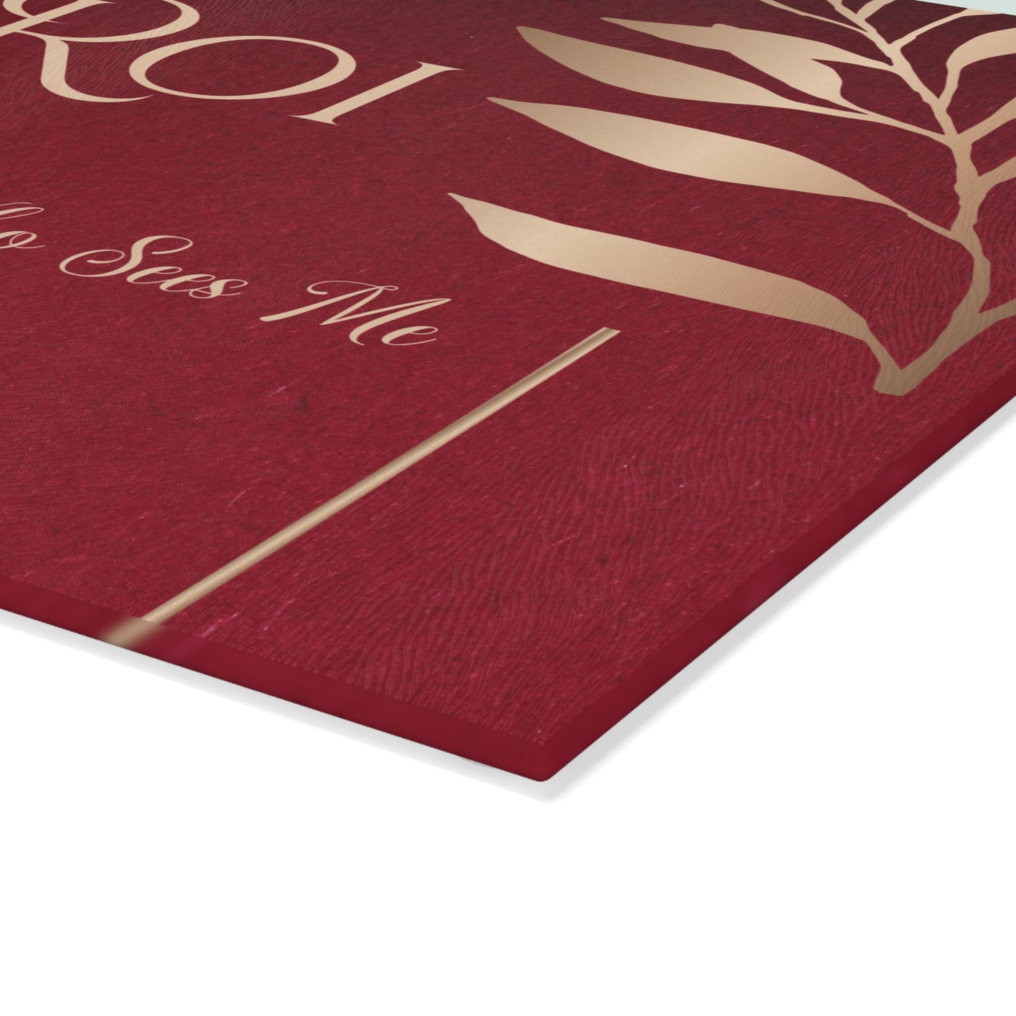 El Roi - (Ruby) Glass Cutting Board