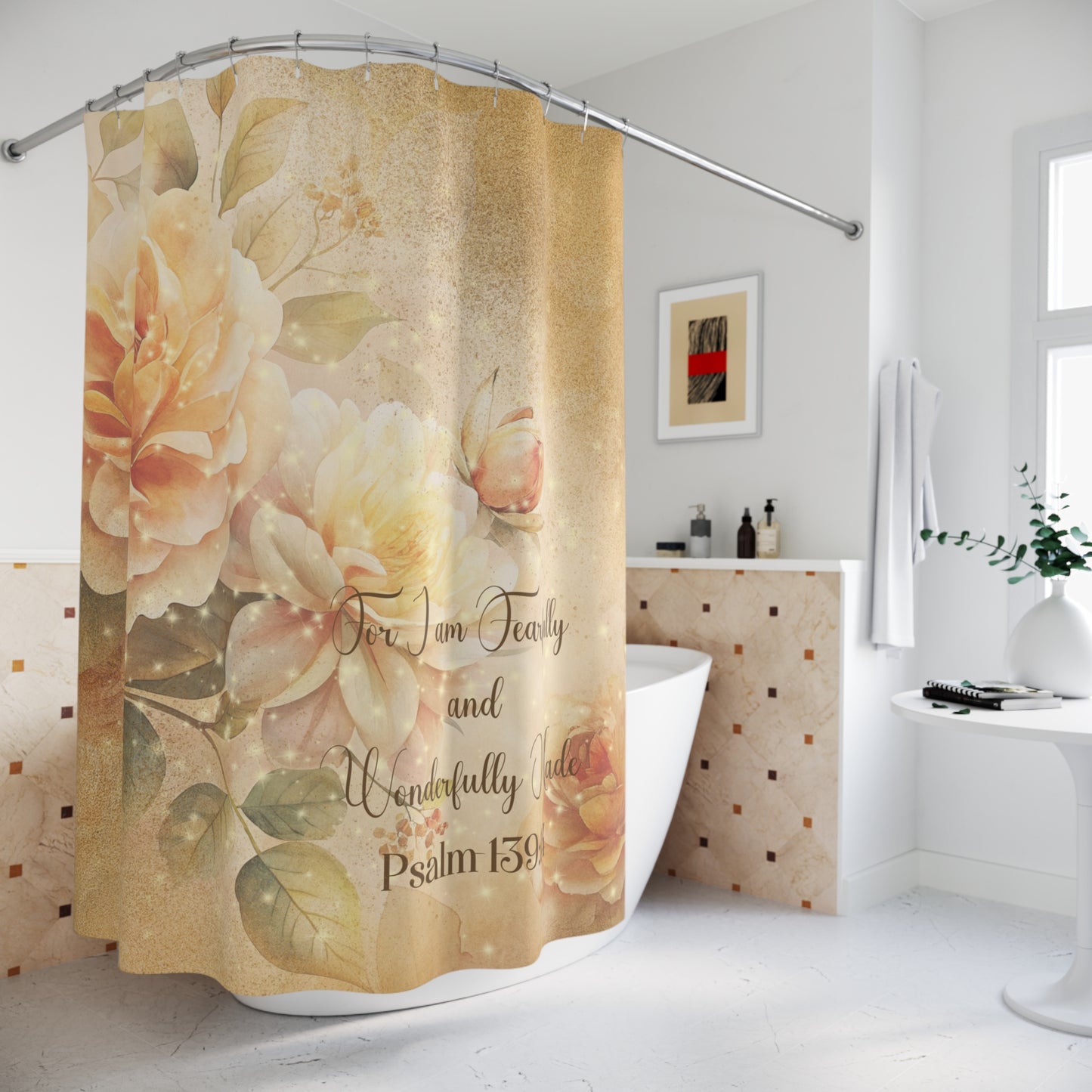 Fearfully Made Shower Curtain