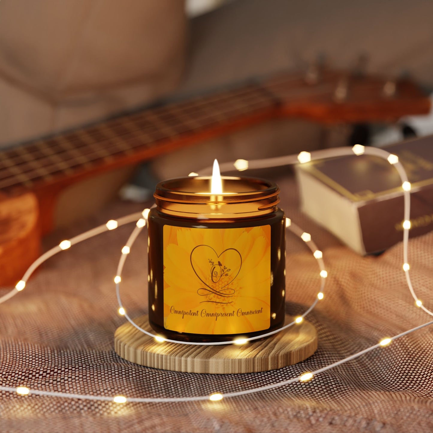Omnipotent Soy Candle (Multi-Size, Amber Jar)