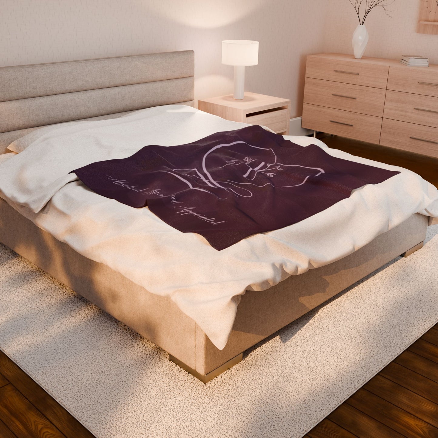 Anointed 2 Velveteen Plush Blanket