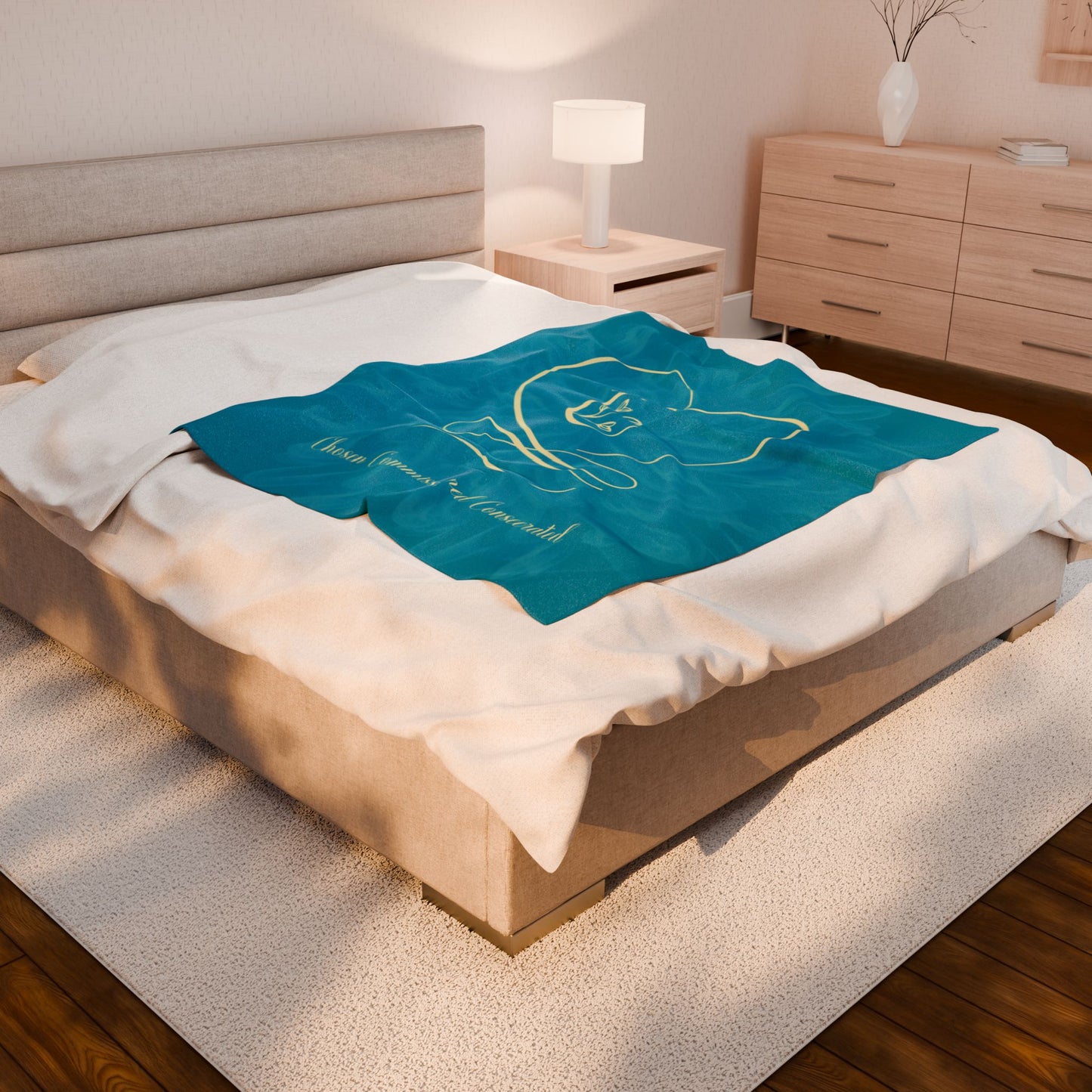 Chosen Velveteen Plush Blanket