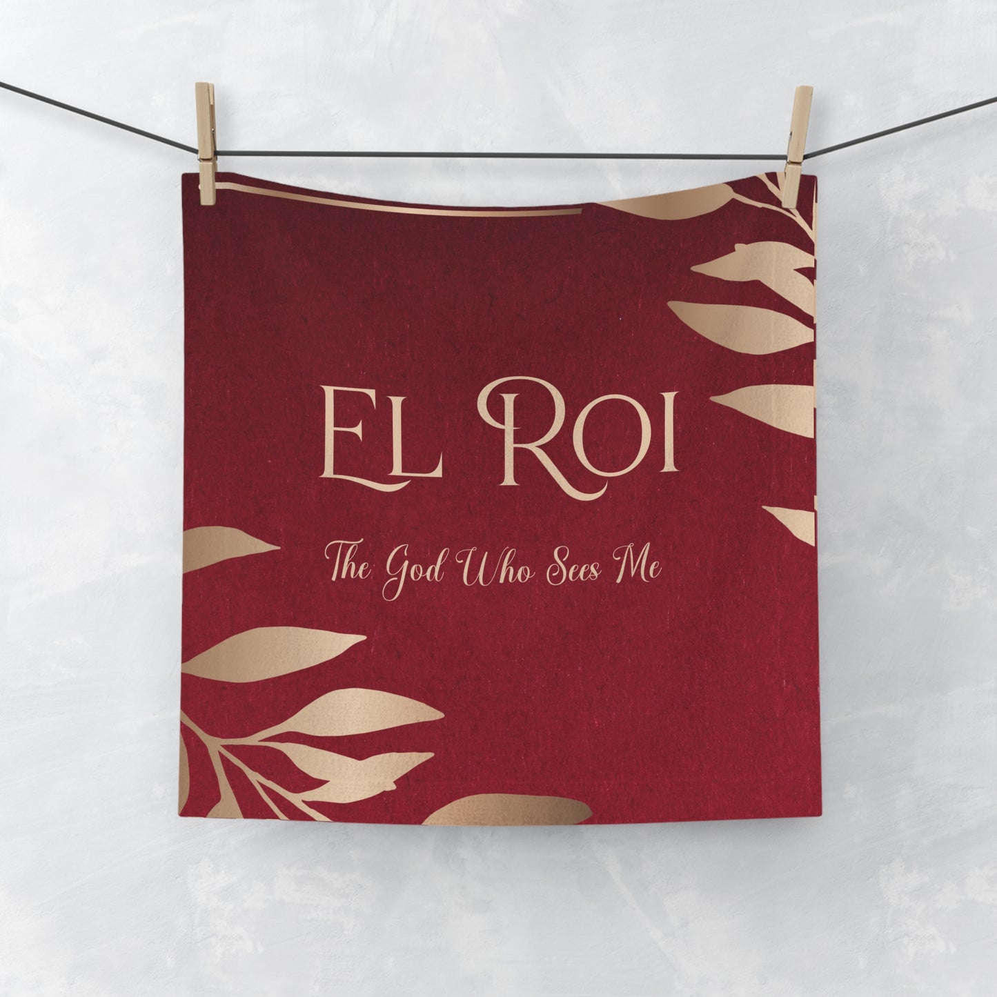 El Roi - (Ruby) Face Towel