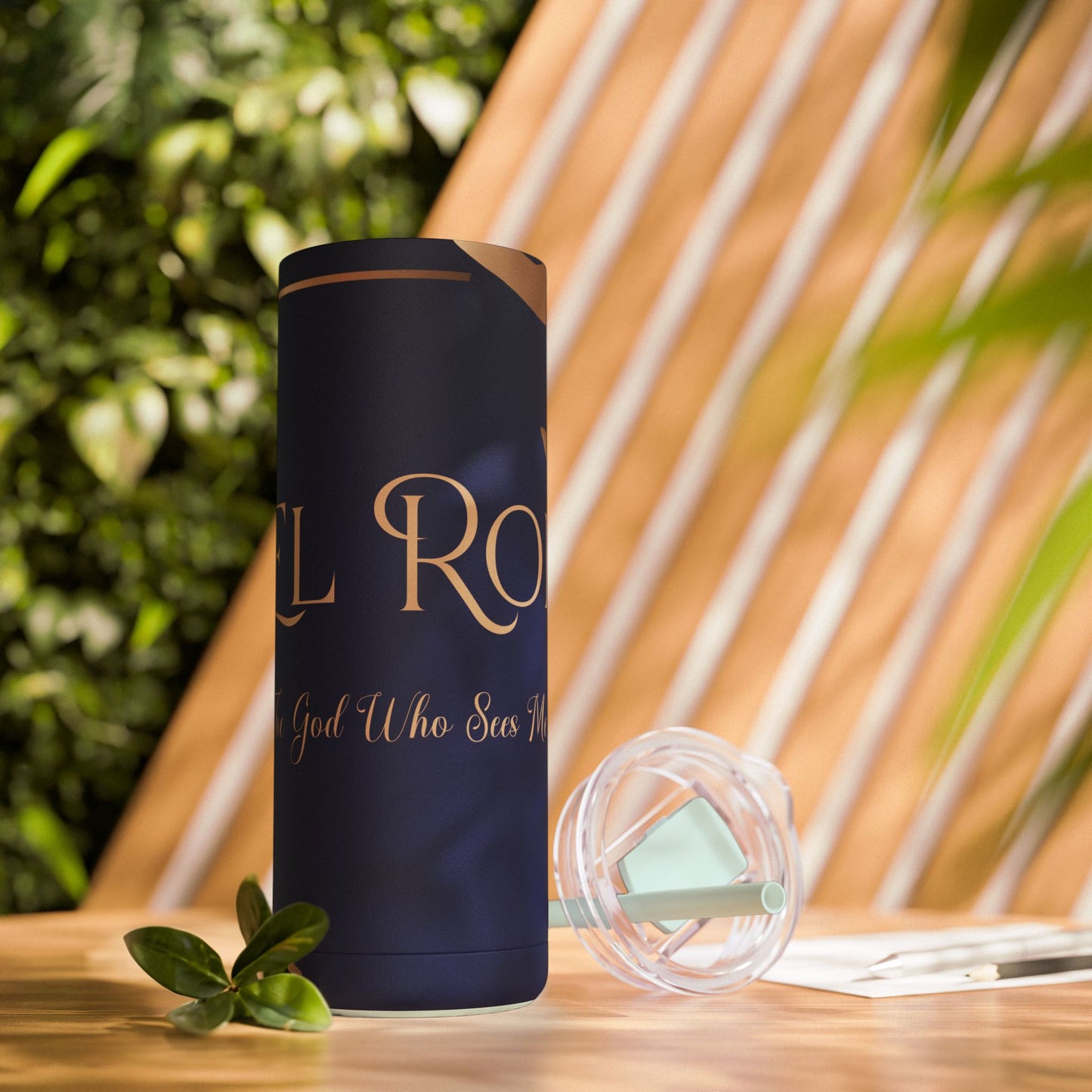 El Roi (Sapphire) Maars Maker Skinny Matte Tumbler, 20oz