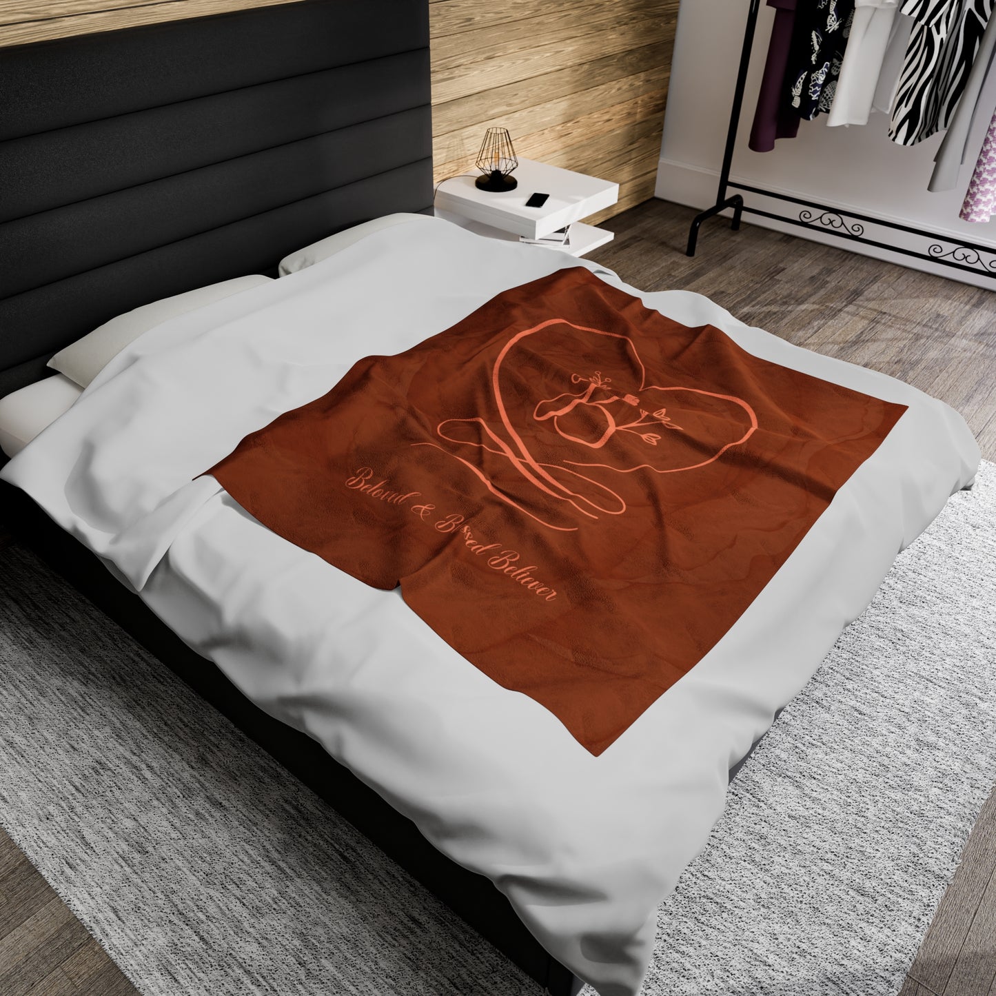 Beloved 2 Velveteen Plush Blanket
