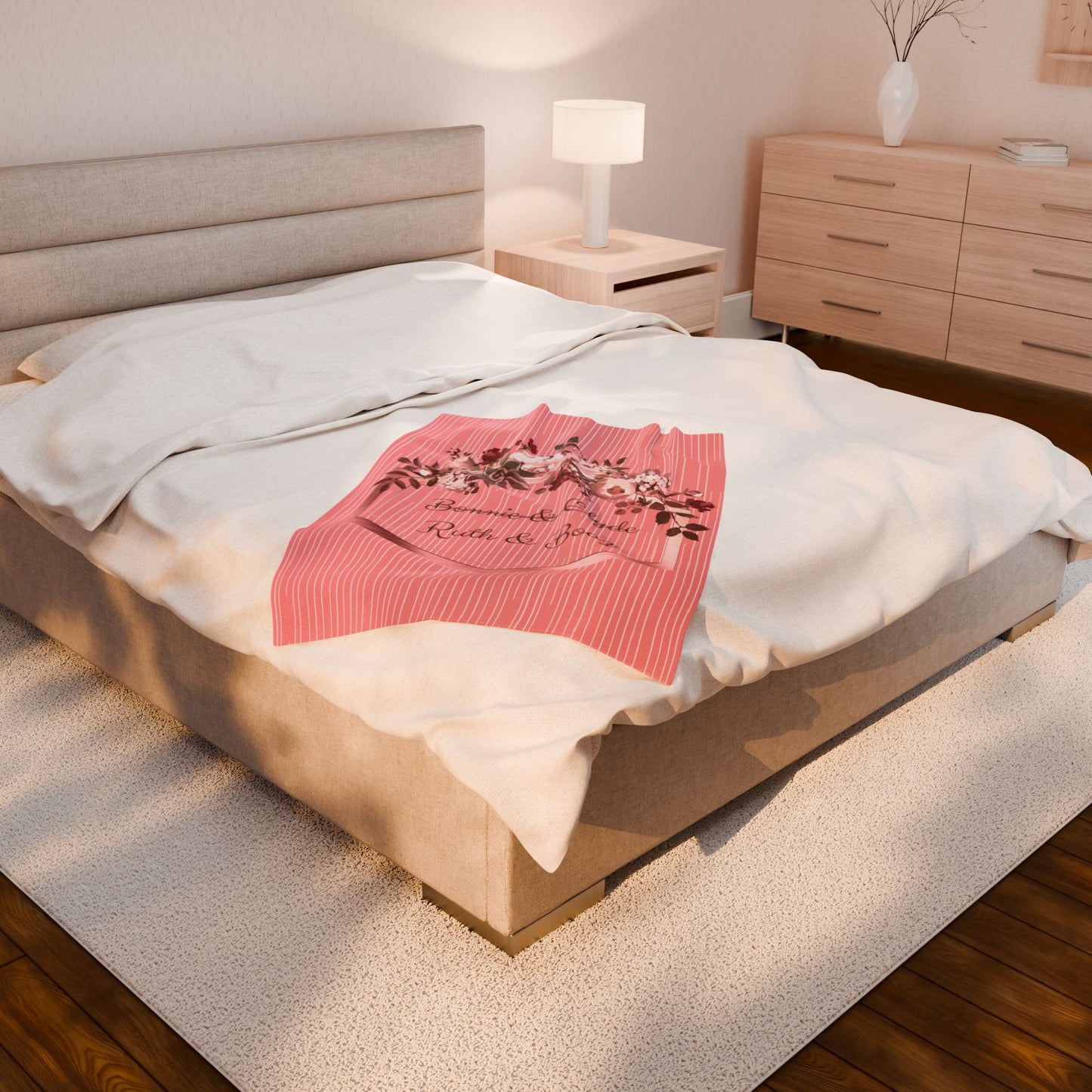 Ruth & Boaz Velveteen Plush Blanket