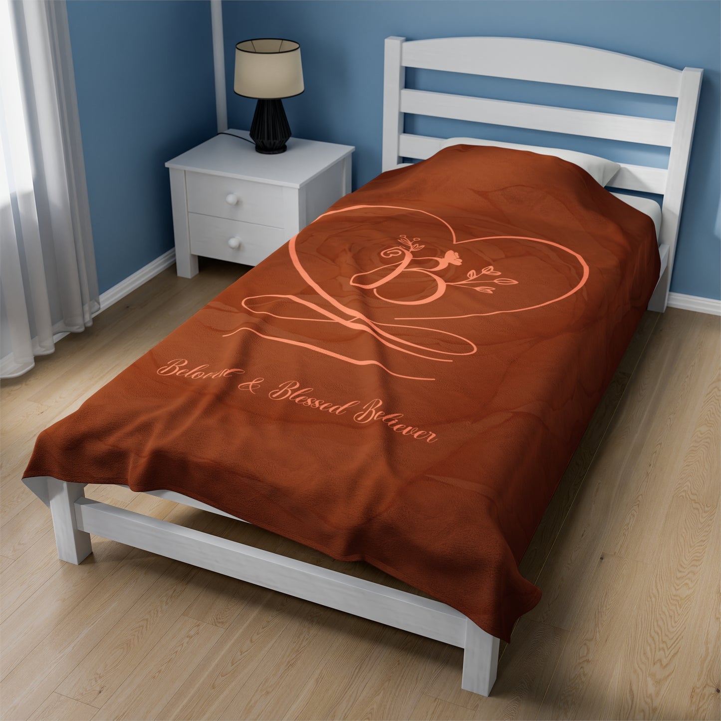 Beloved 2 Velveteen Plush Blanket