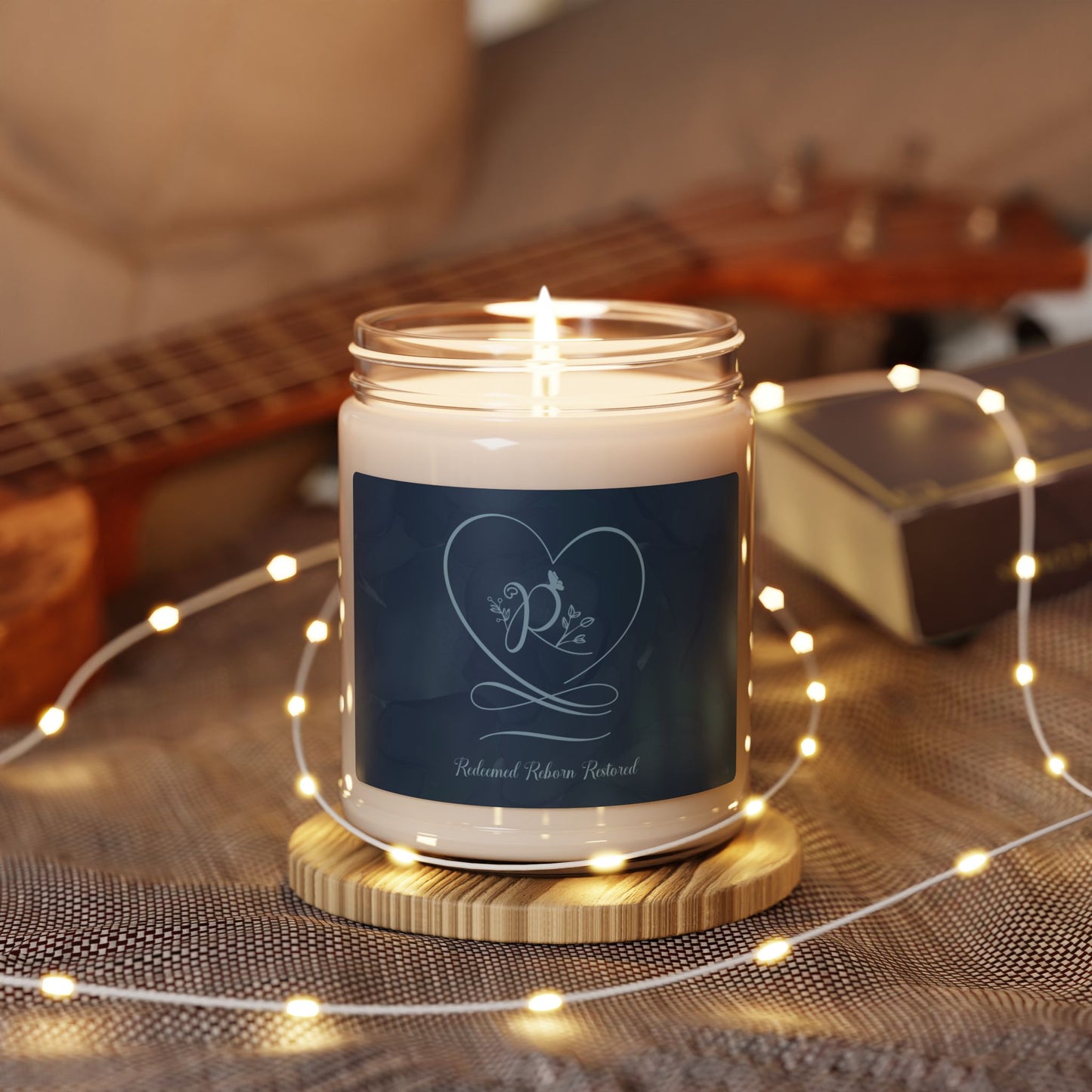 Redeemed Scented Soy Candle, 9oz