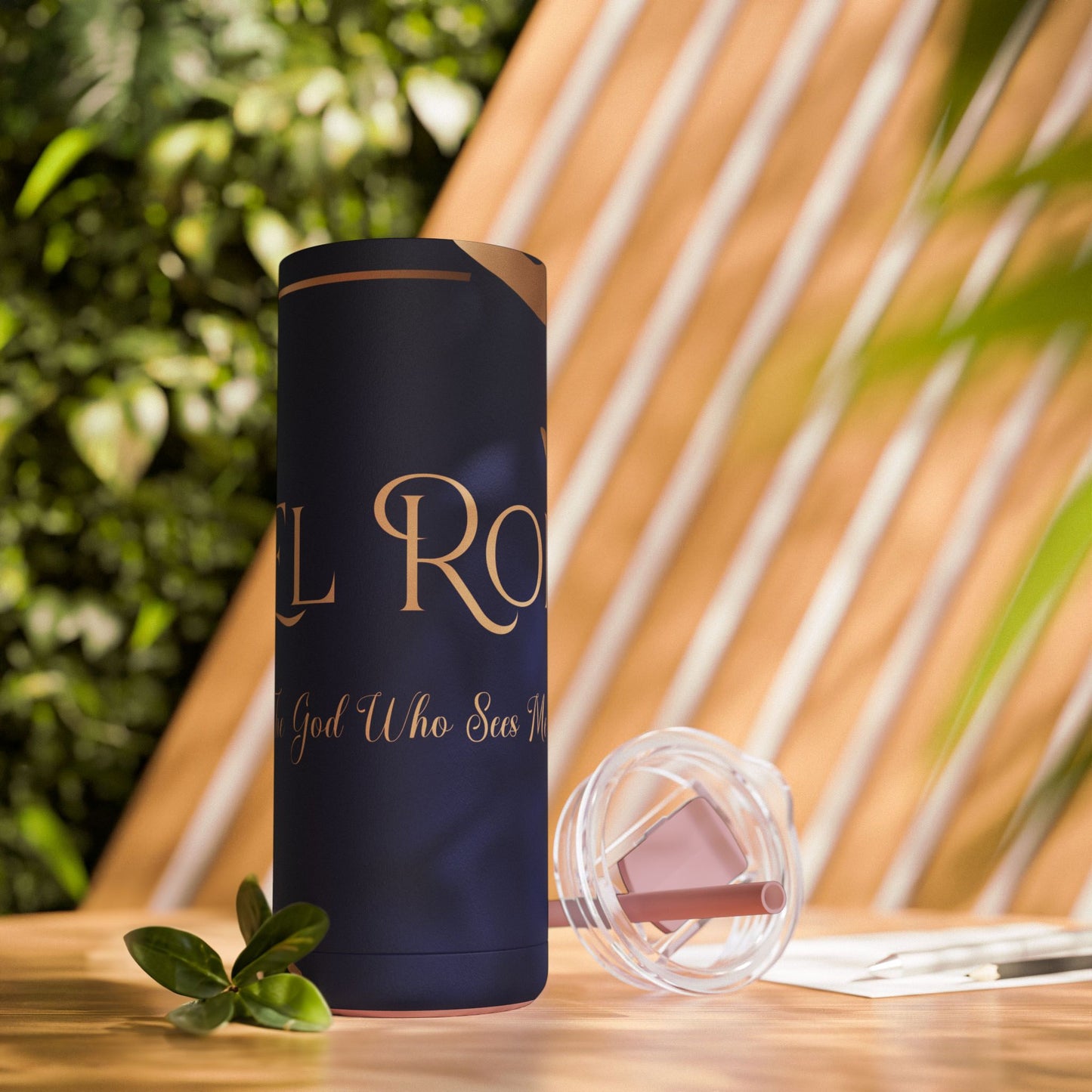 El Roi (Sapphire) Maars Maker Skinny Matte Tumbler, 20oz