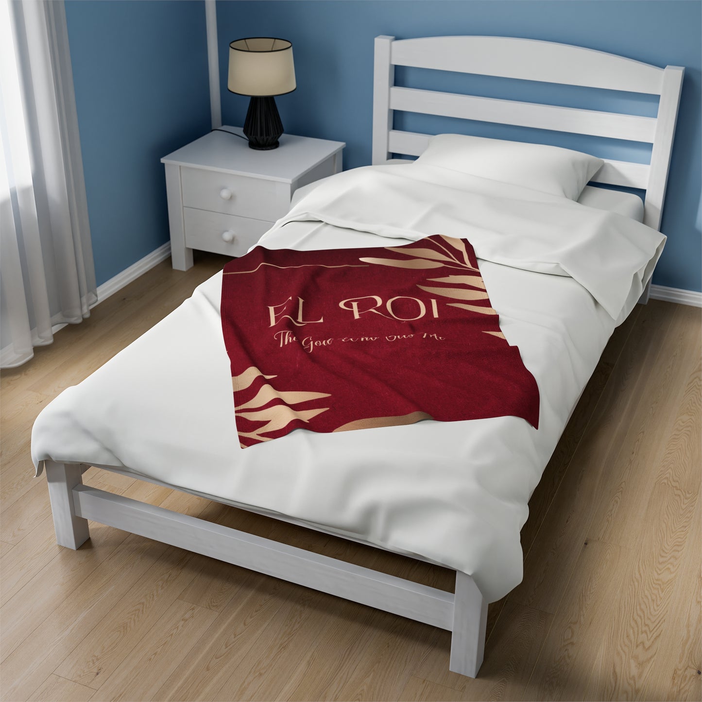 El Roi (Ruby)Velveteen Plush Blanket