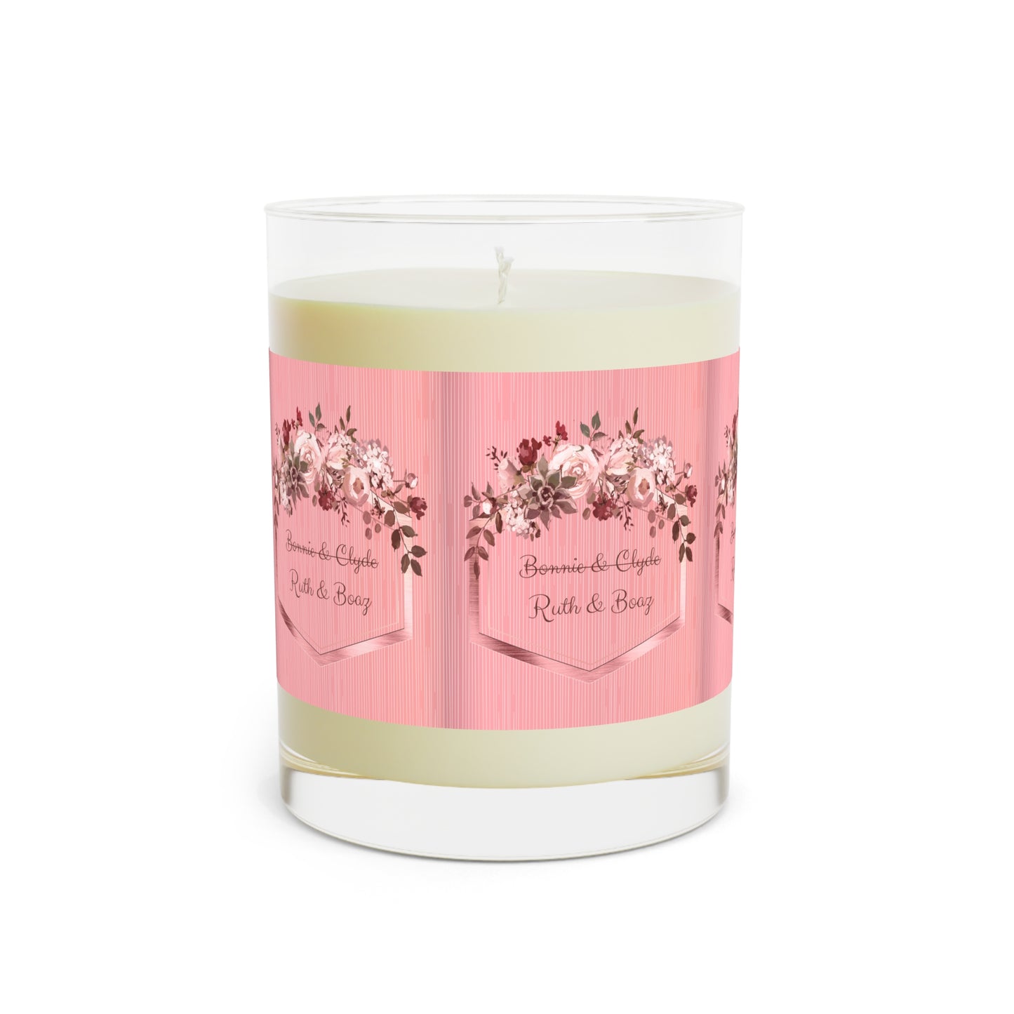 Ruth & Boaz Scented Candle - Full Glass, 11oz