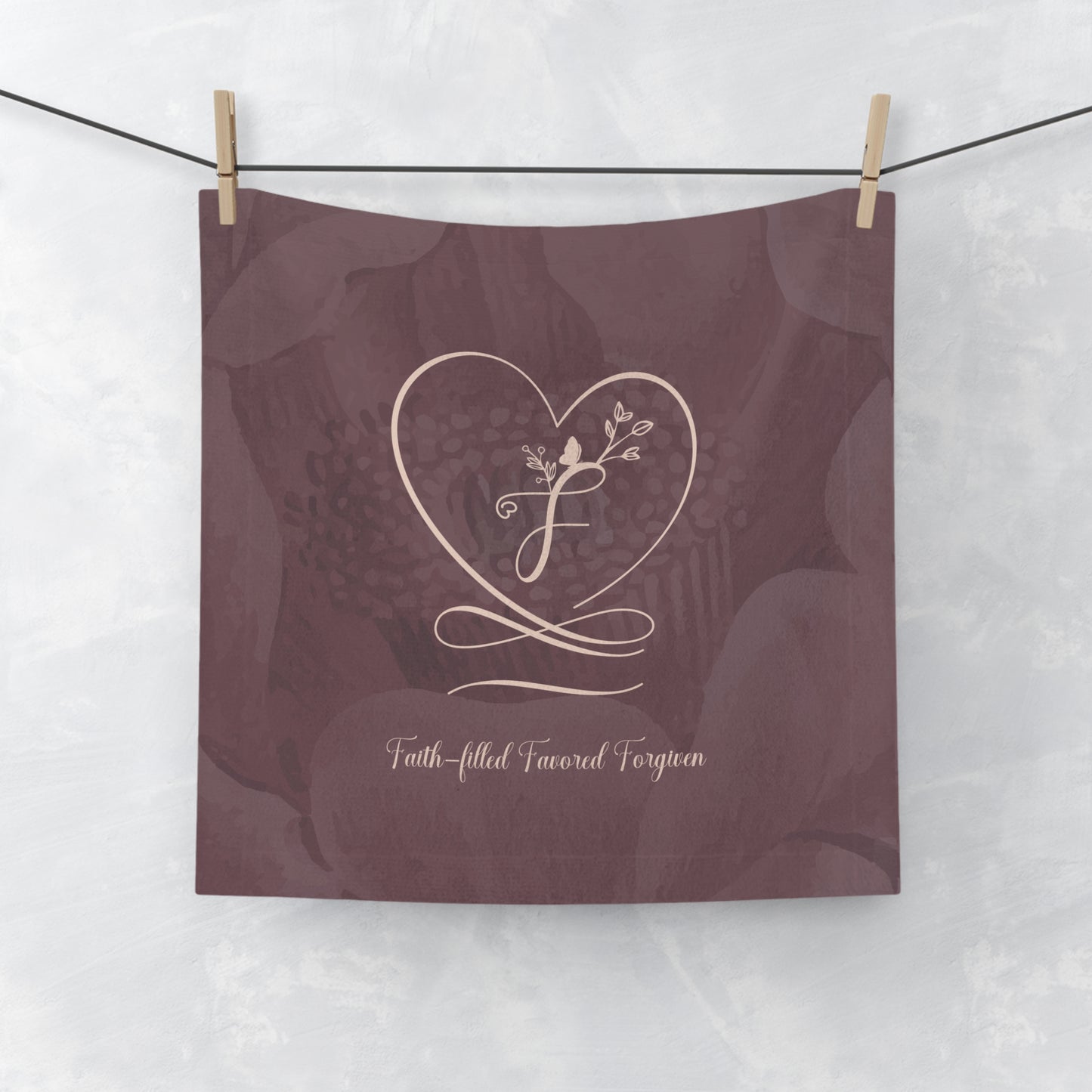 Favored Face Towel