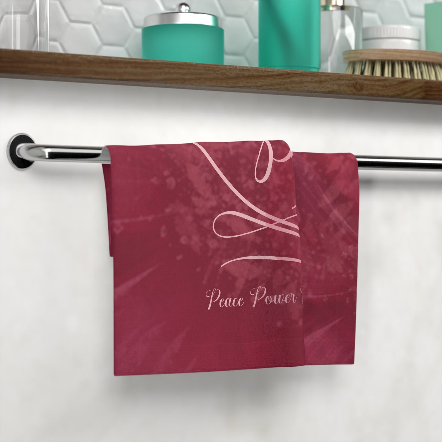Peace 2 Face Towel