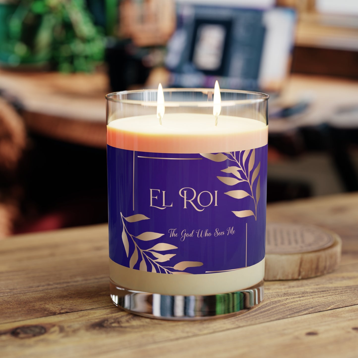 El Roi (Amethyst) Scented Candle - Full Glass, 11oz