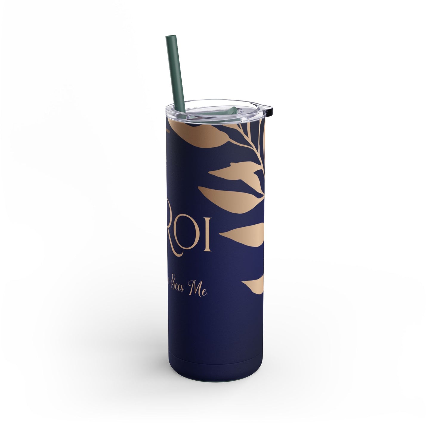 El Roi (Sapphire) Maars Maker Skinny Matte Tumbler, 20oz