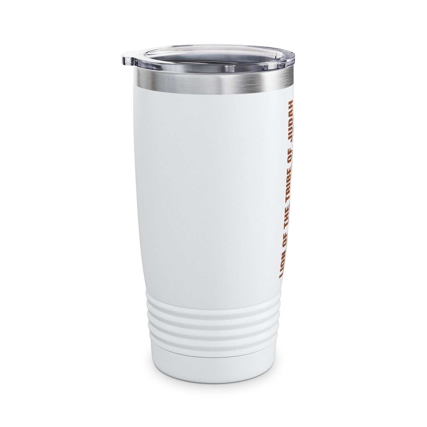 Lion of the Tribe of Judah (Brown Print) Ringneck Tumbler, 20oz
