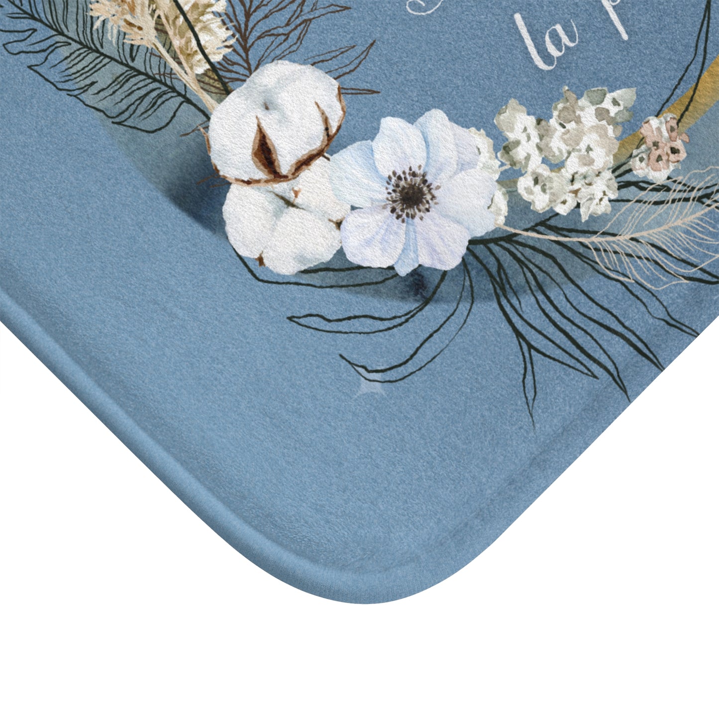Bonjour la foi Bath Mat