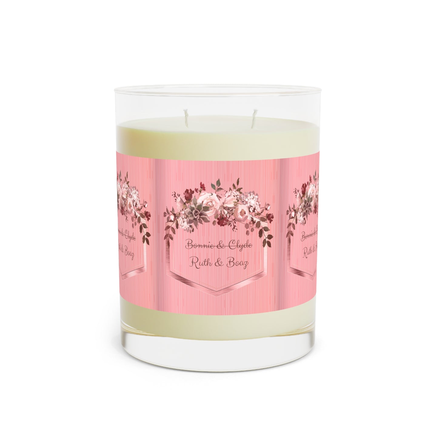 Ruth & Boaz Scented Candle - Full Glass, 11oz
