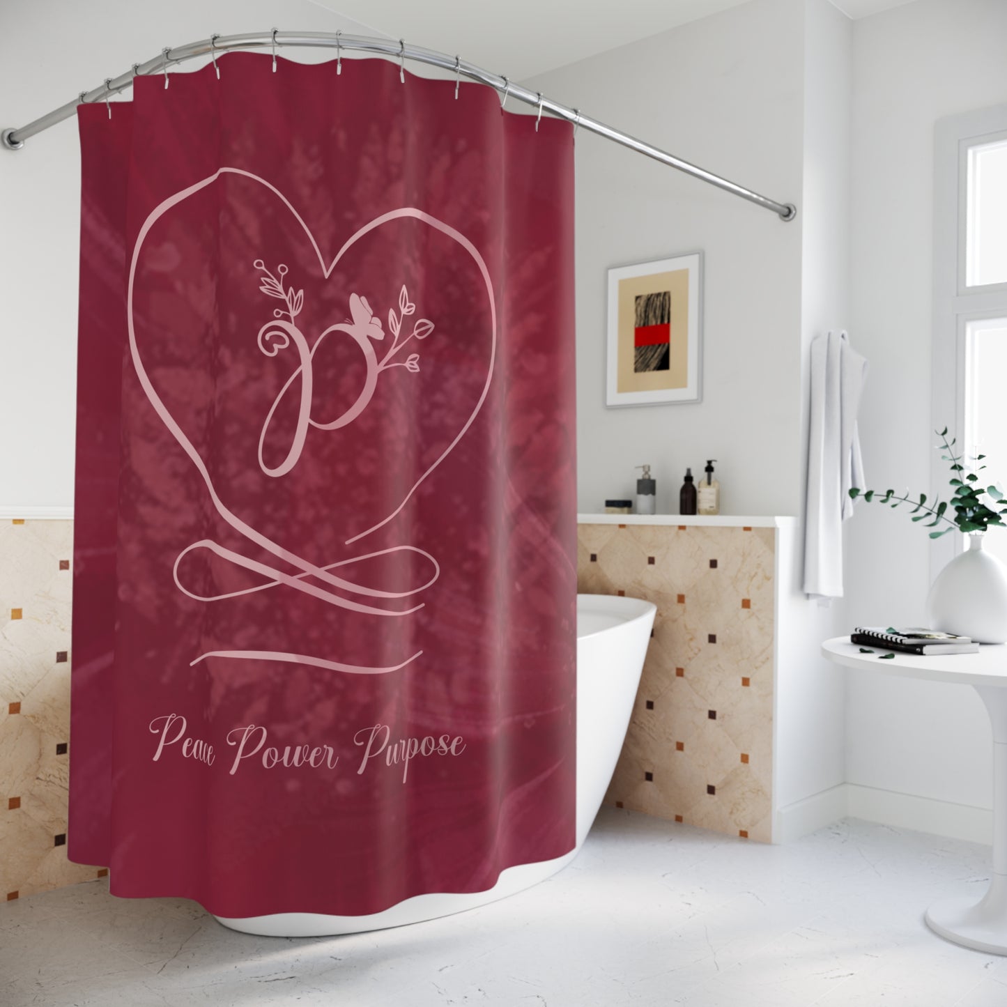 Peace 2 Shower Curtains