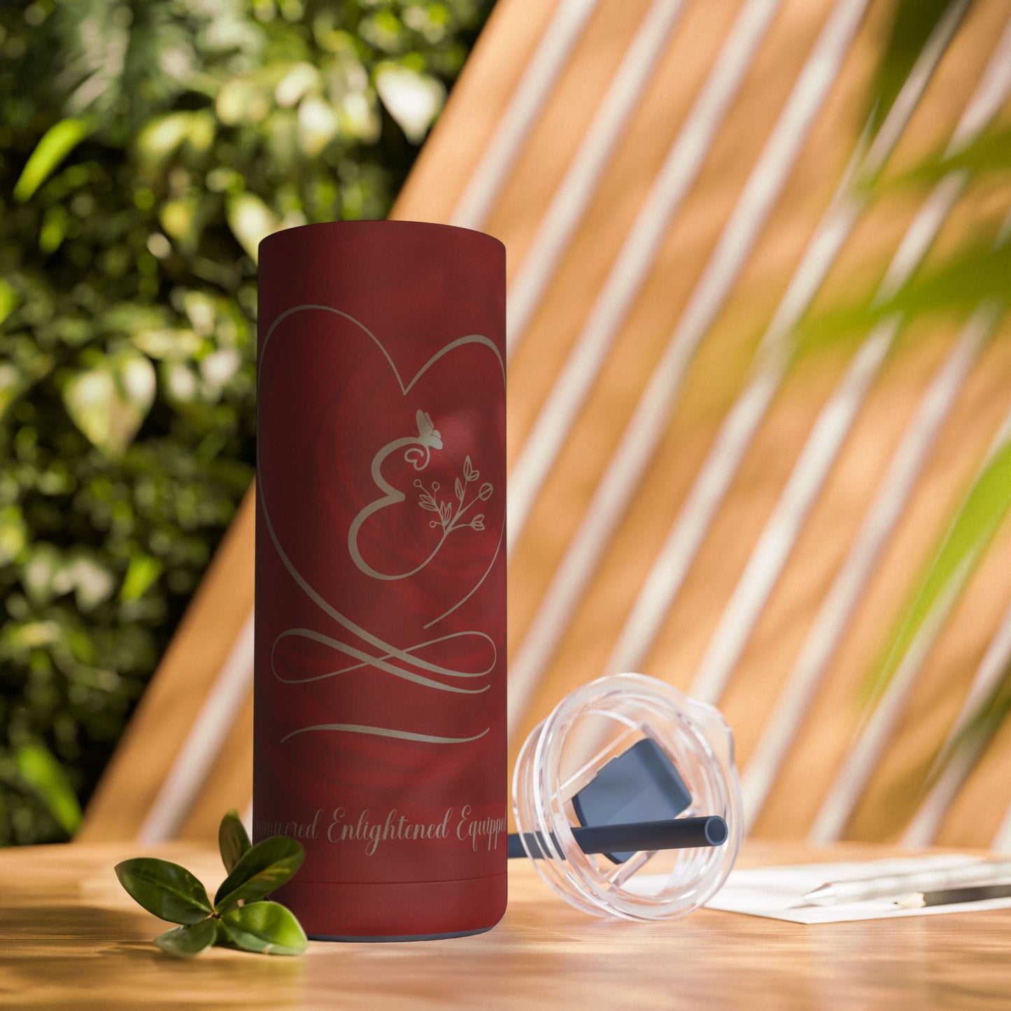 Empowered Skinny Matte Tumbler, 20oz