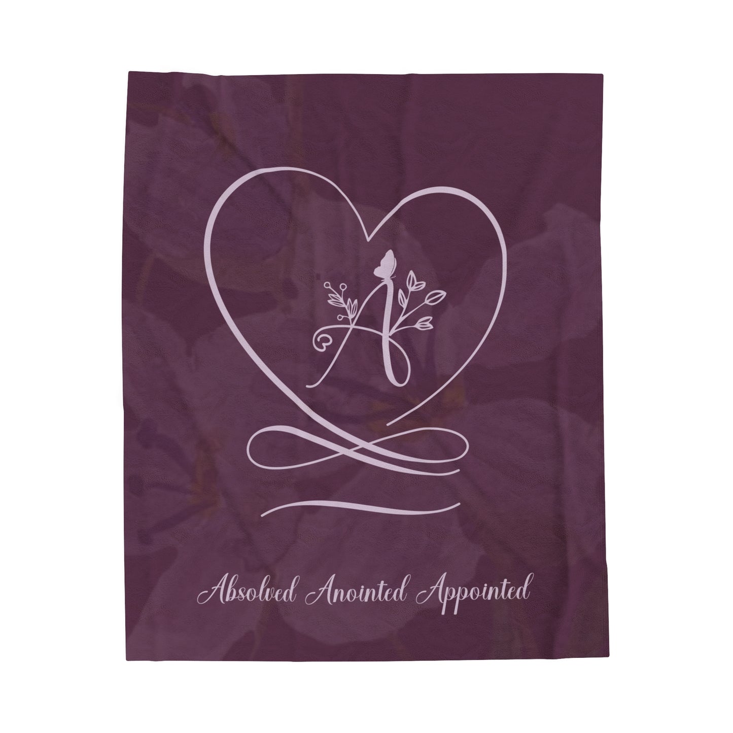 Anointed 2 Velveteen Plush Blanket