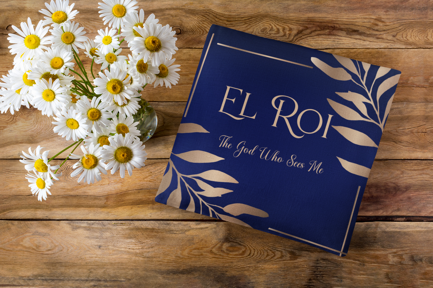 El Roi - (Sapphire) Spun Polyester Square Pillow