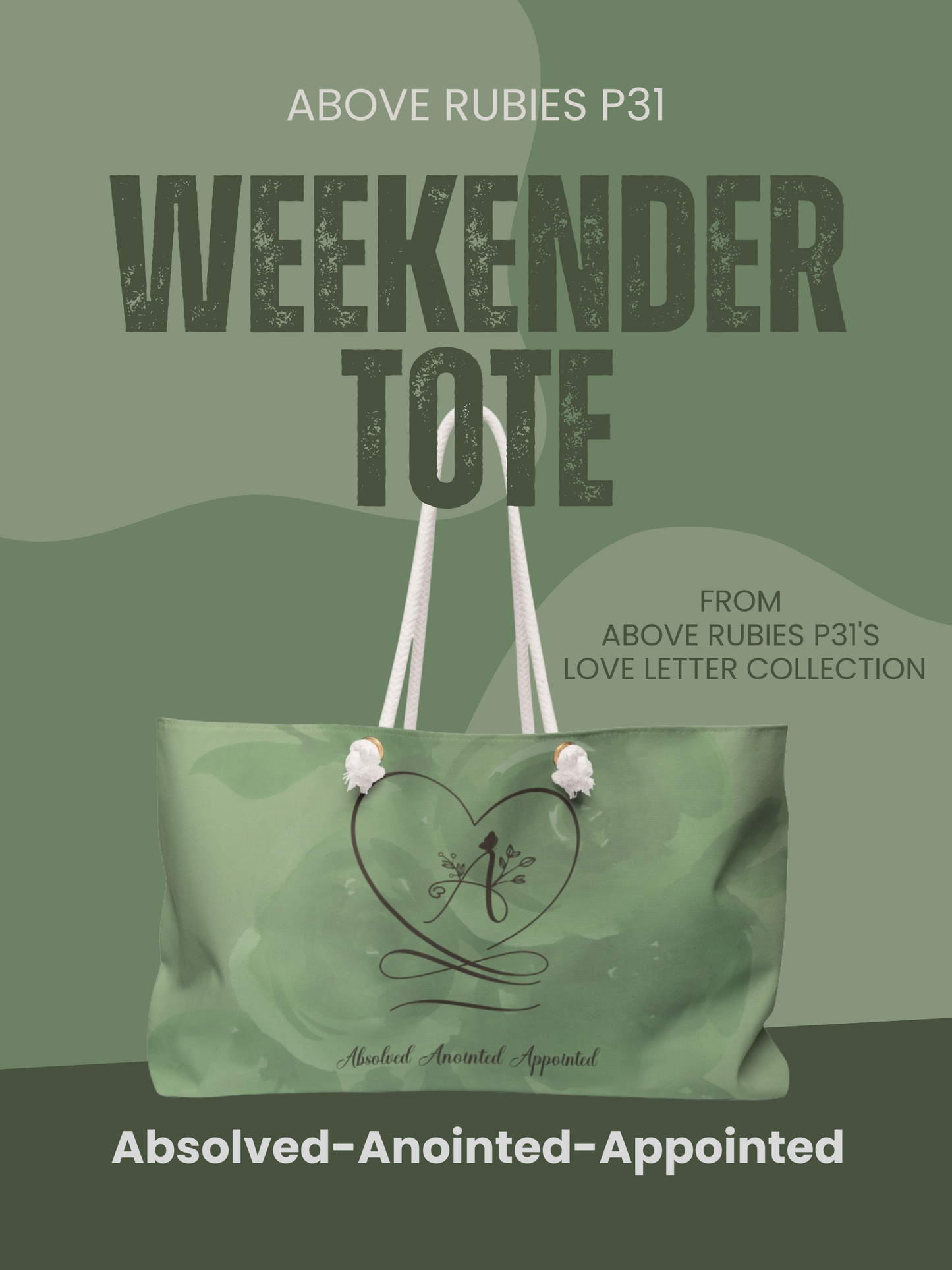 Anointed Weekender Bag