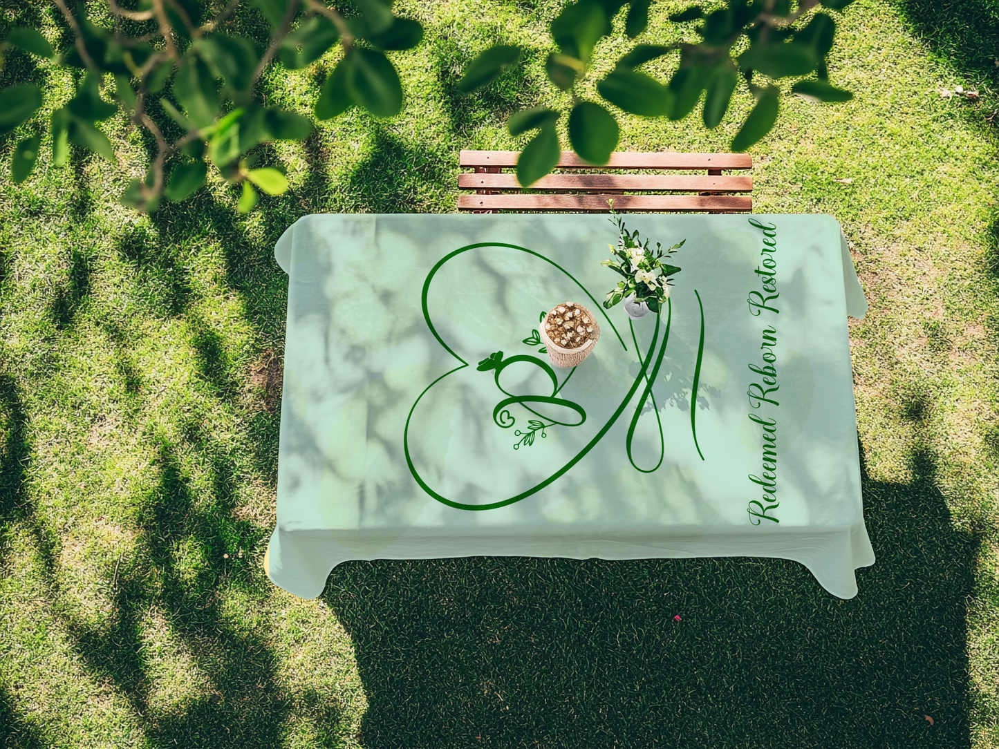 Redeemed 2 Tablecloth