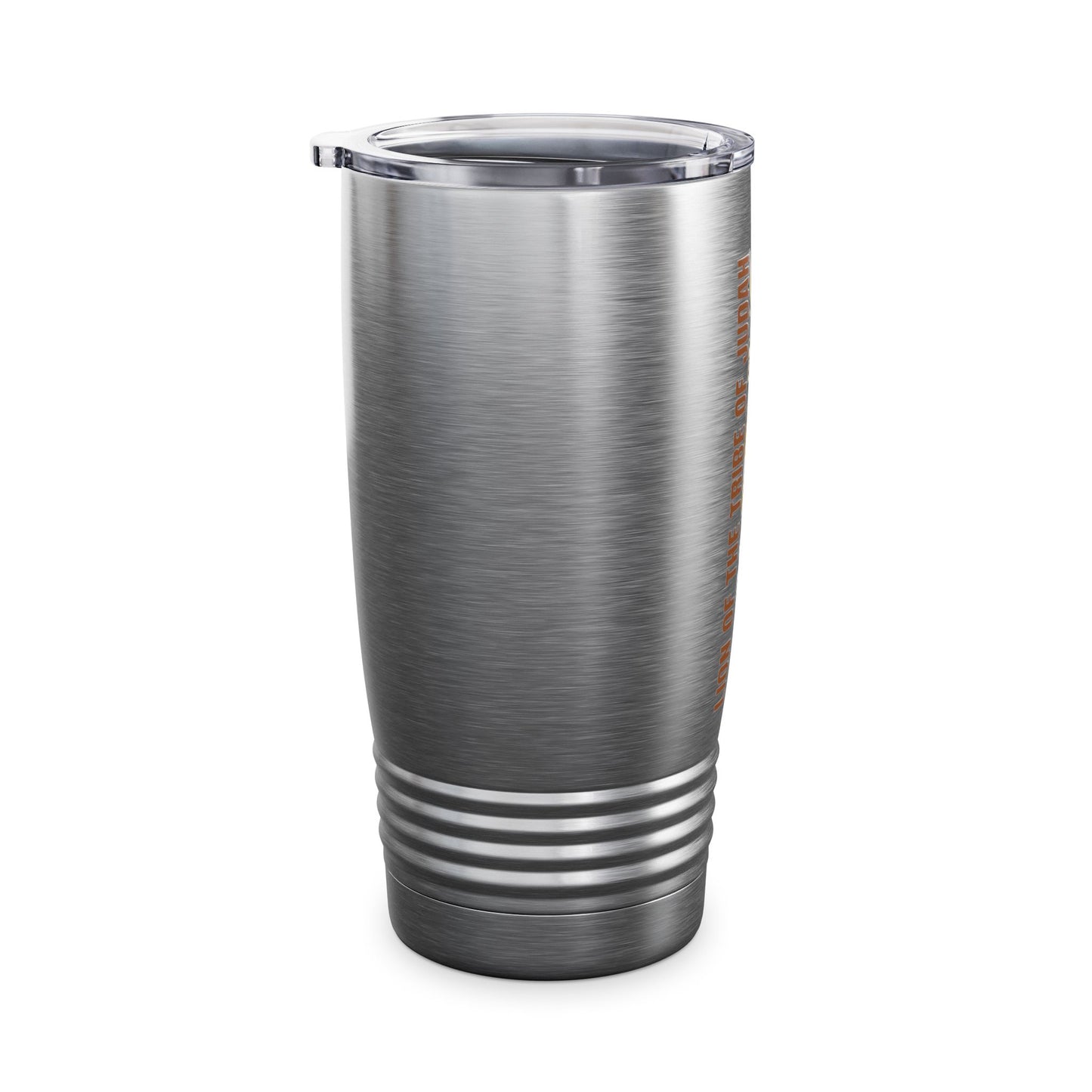 Lion of the Tribe of Judah (Brown Print) Ringneck Tumbler, 20oz