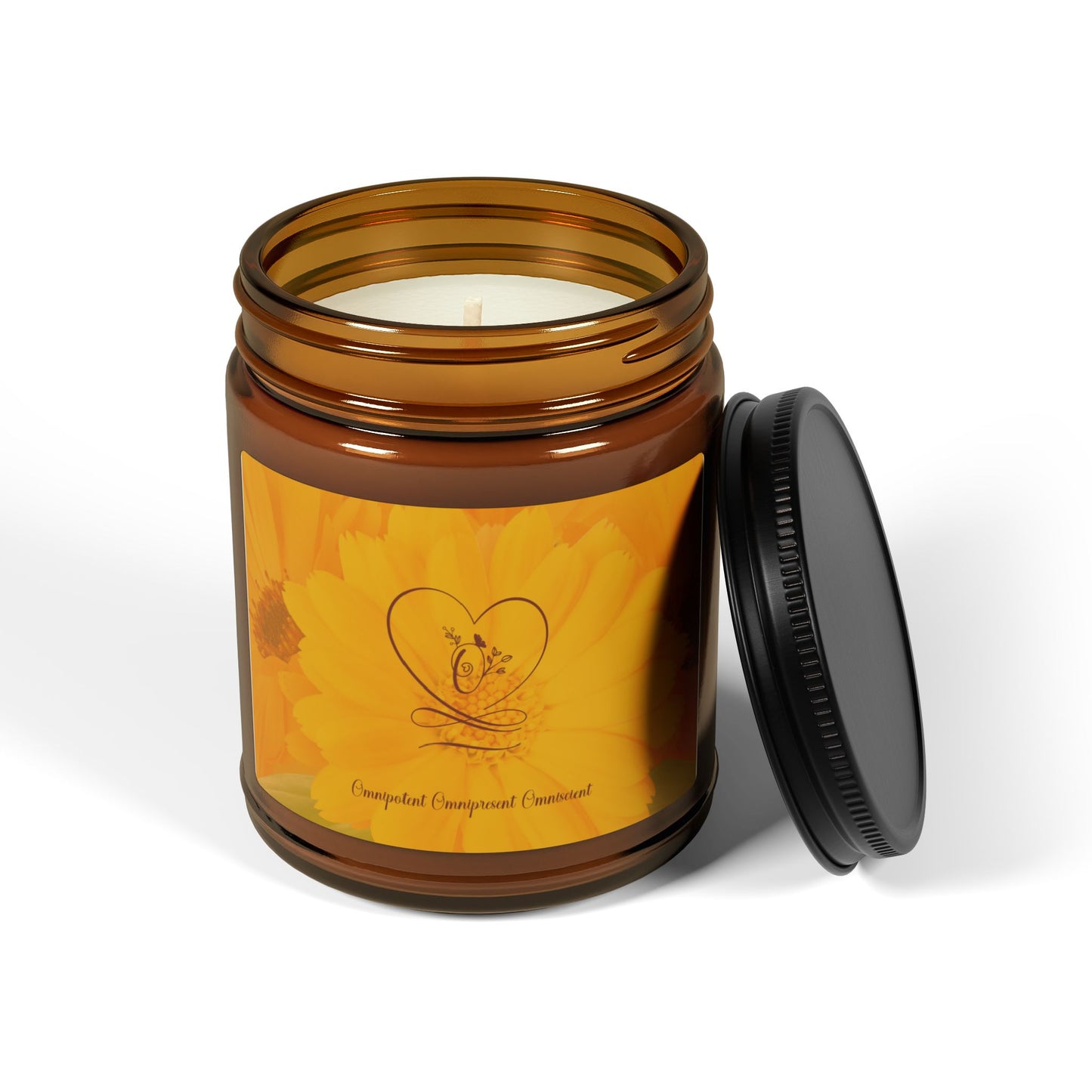 Omnipotent Soy Candle (Multi-Size, Amber Jar)