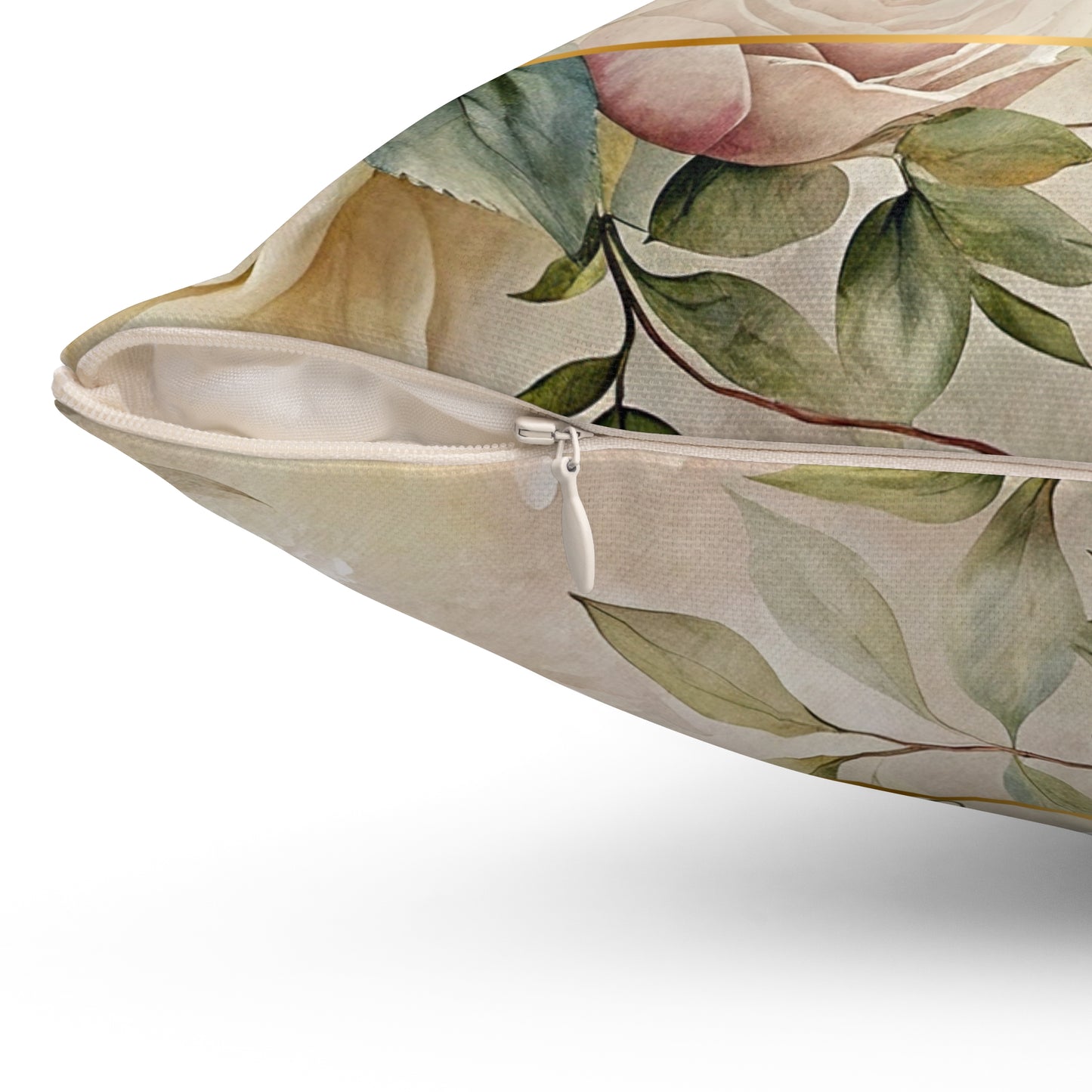 Lucky? Never - Blessed? Always Square Pillow