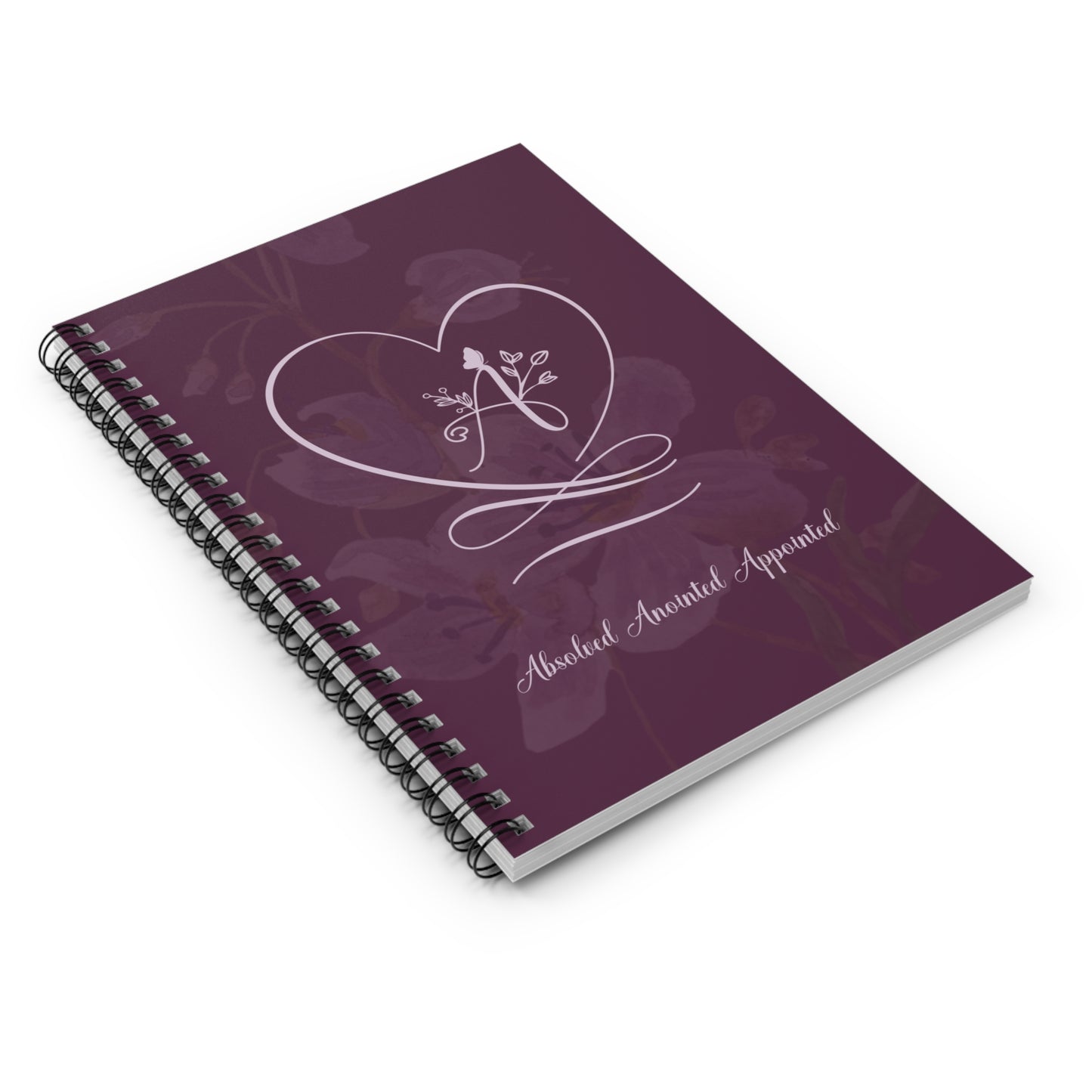 Anointed 2 Spiral Notebook - Ruled Line