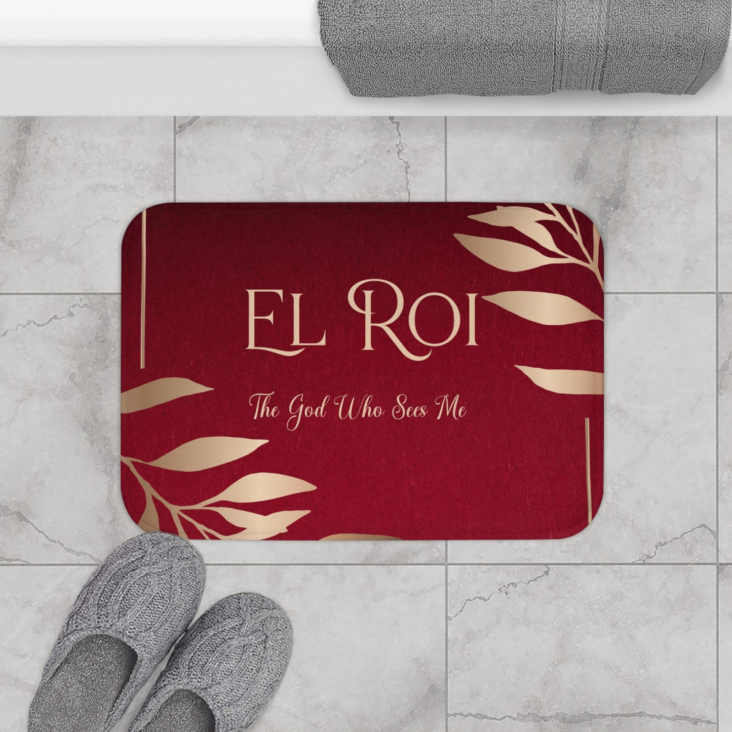El Roi - (Ruby) Bath Mat