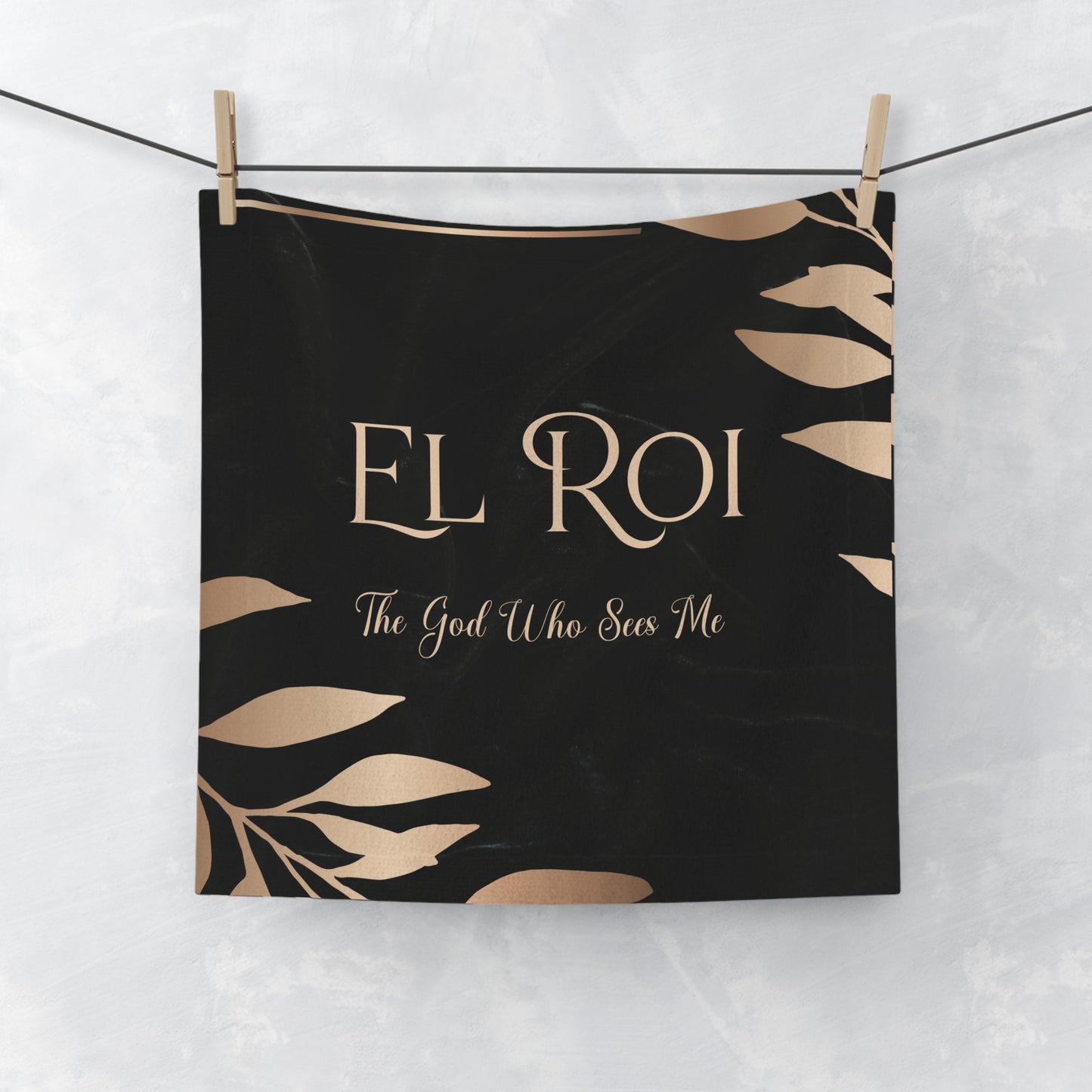 El Roi - (Onyx) Face Towel